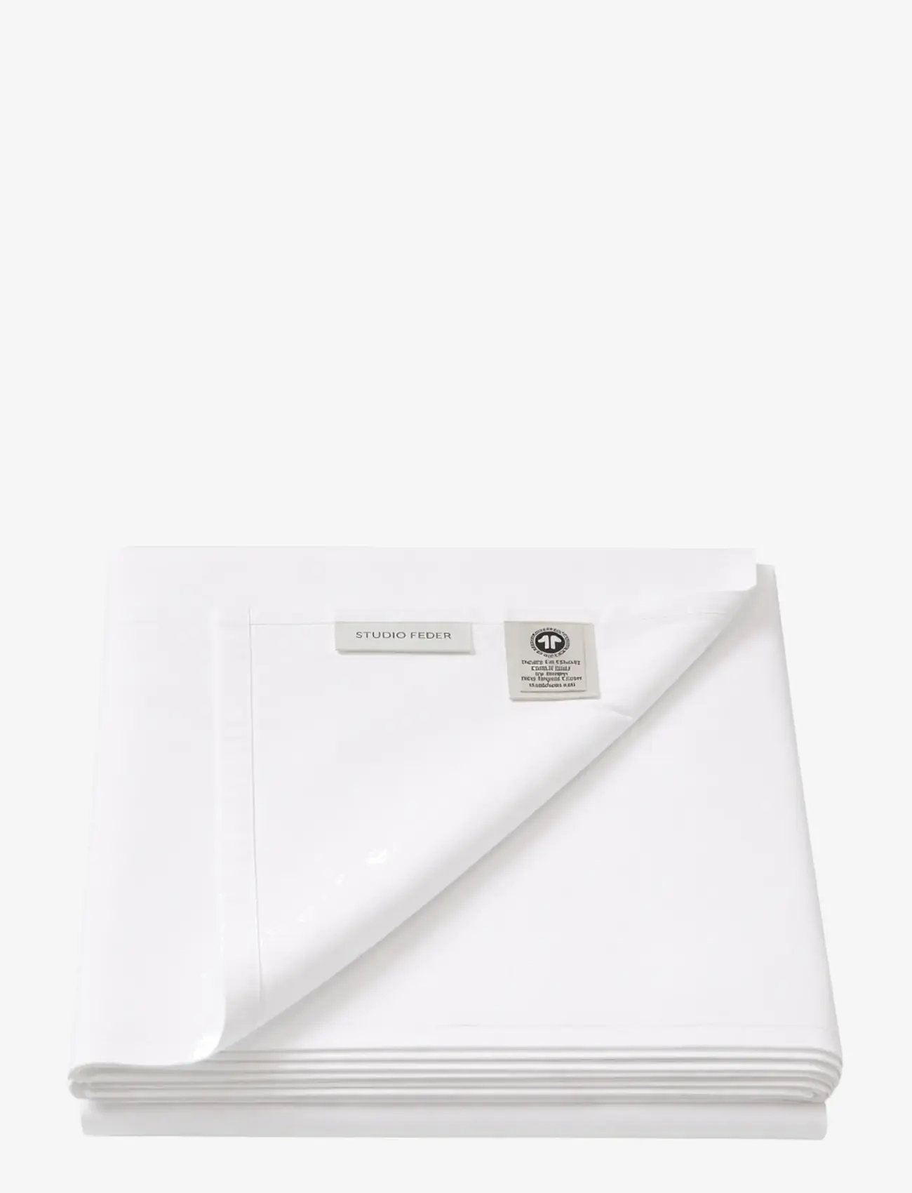STUDIO FEDER - FLAT SHEET - bettlaken ohne gummizug - white - 1