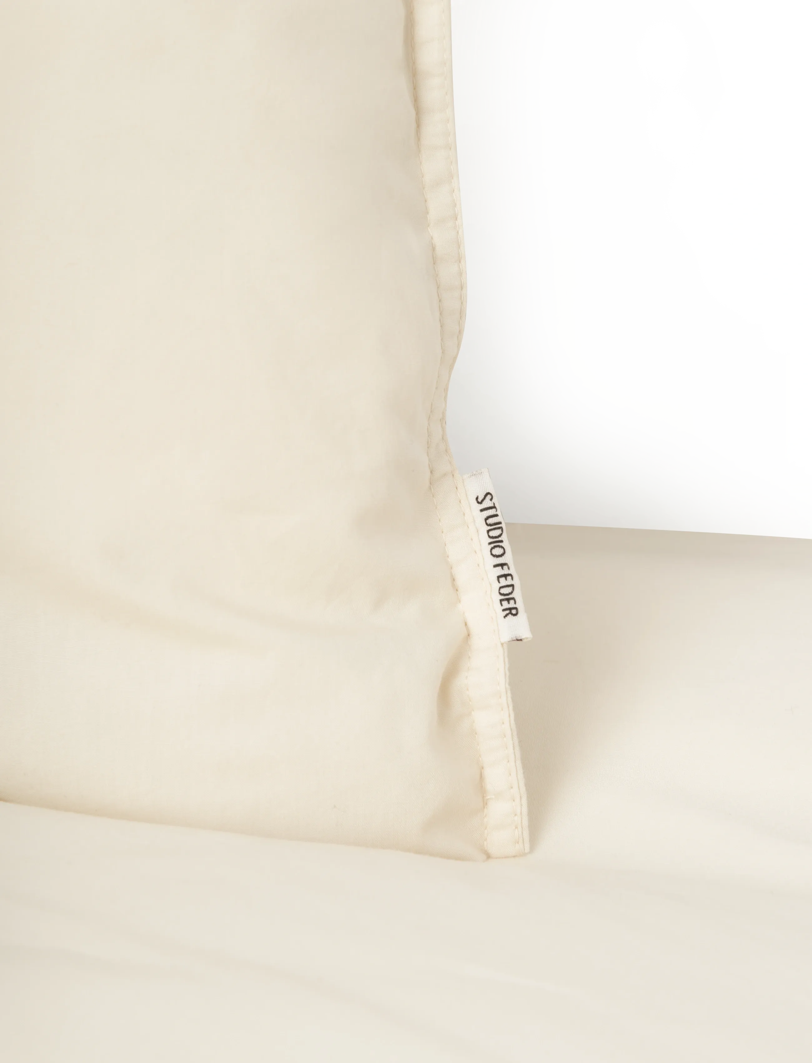 STUDIO FEDER - ADULT BEDDING - PERCALE - sengesæt - ivory - 2