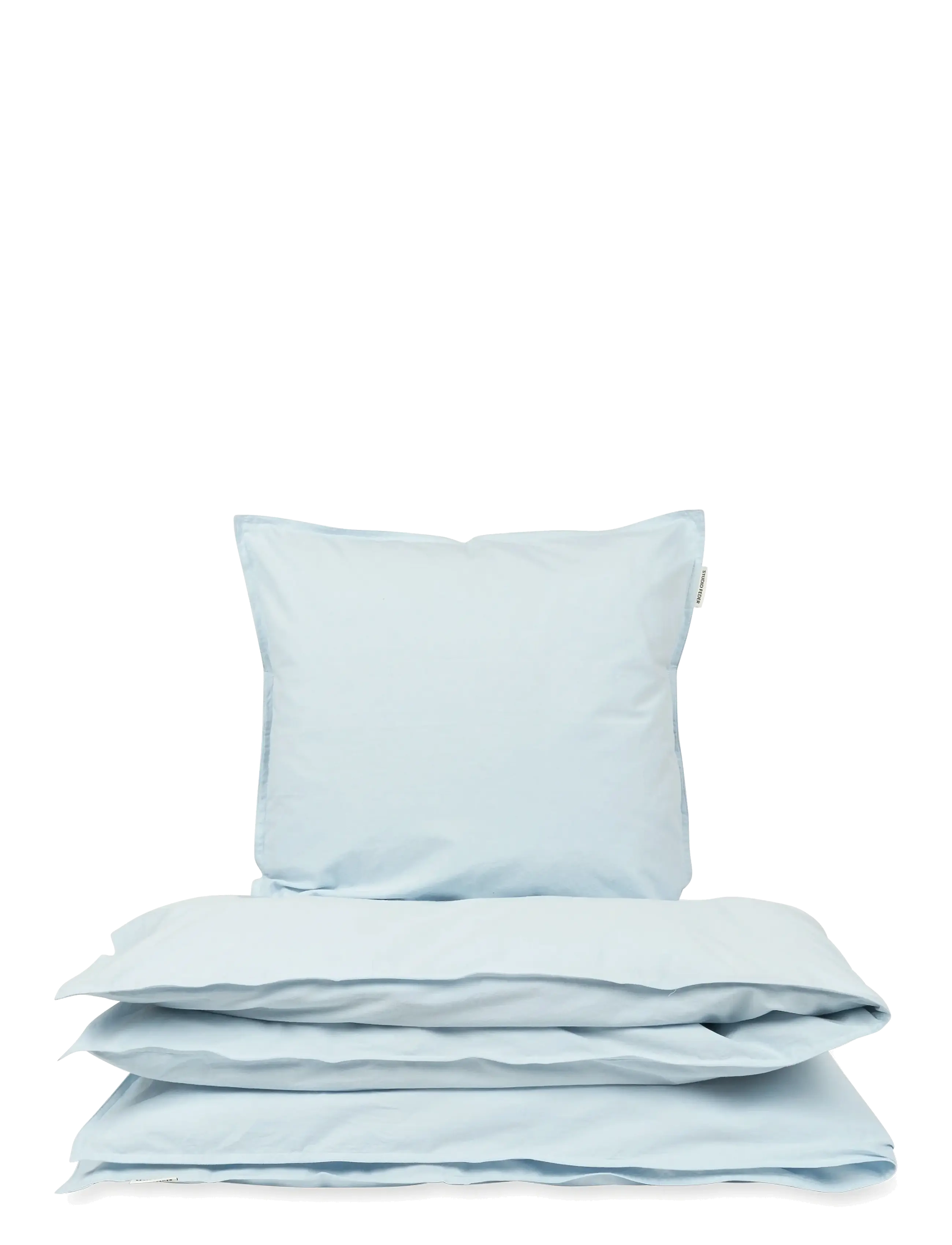 STUDIO FEDER ADULT BEDDING - PERCALE - Påslakanset - LIGHT BLUE / blue