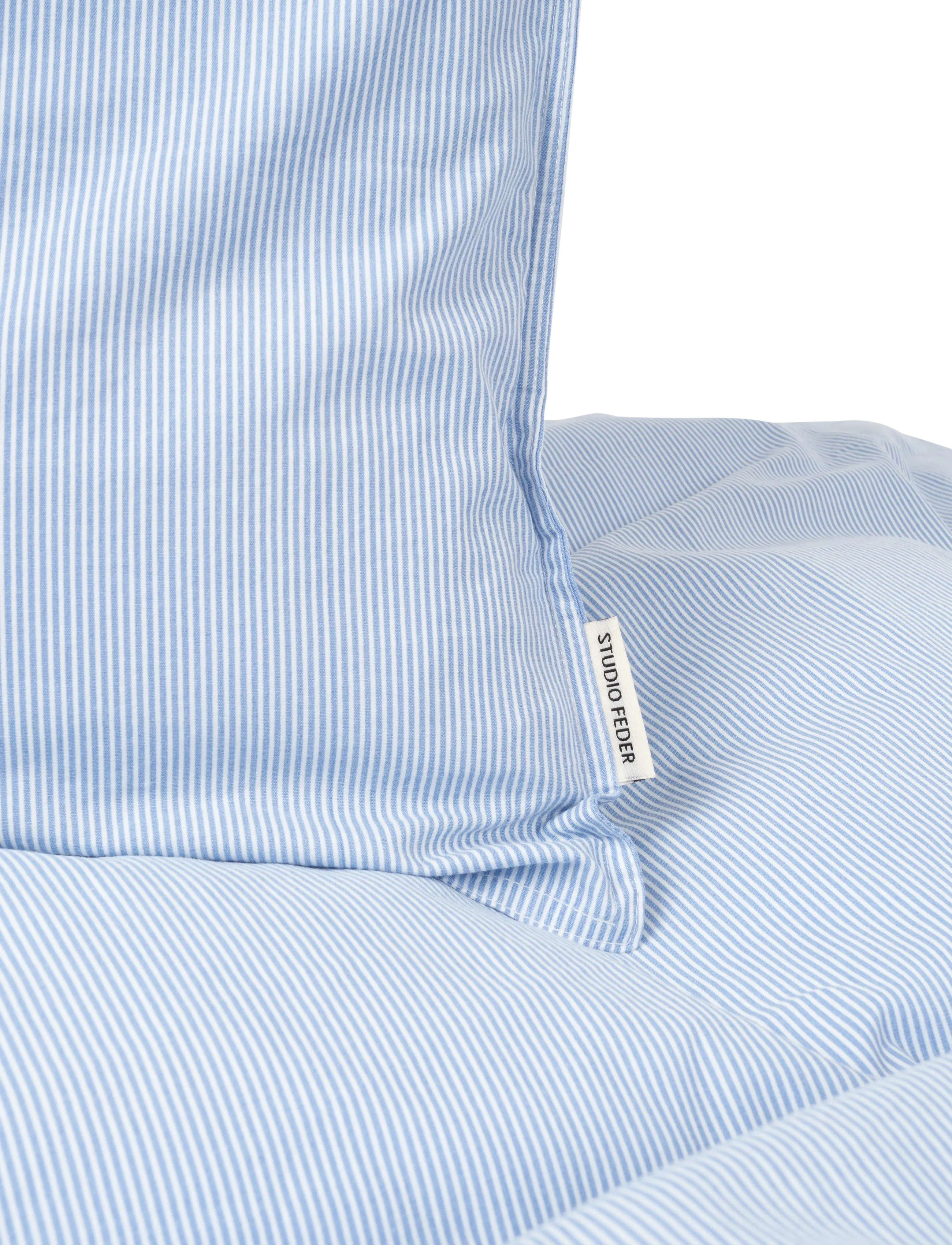 STUDIO FEDER - ADULT BEDDING - PERCALE - bed sets - milk stripe - 1