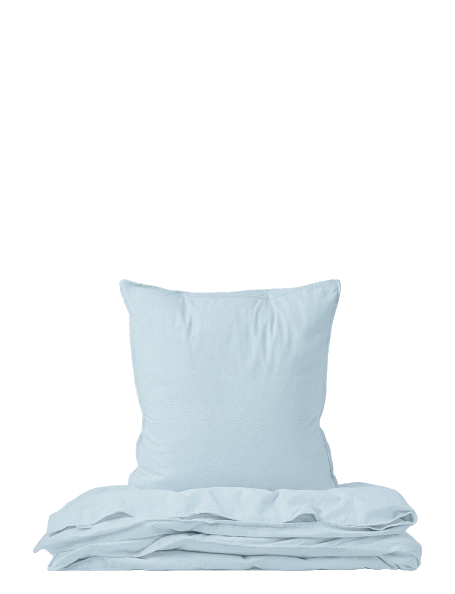 STUDIO FEDER - ADULT BEDDING SWEDISH SIZE - SEERSUCKER - voodiriiete komplektid - ballad blue - 1