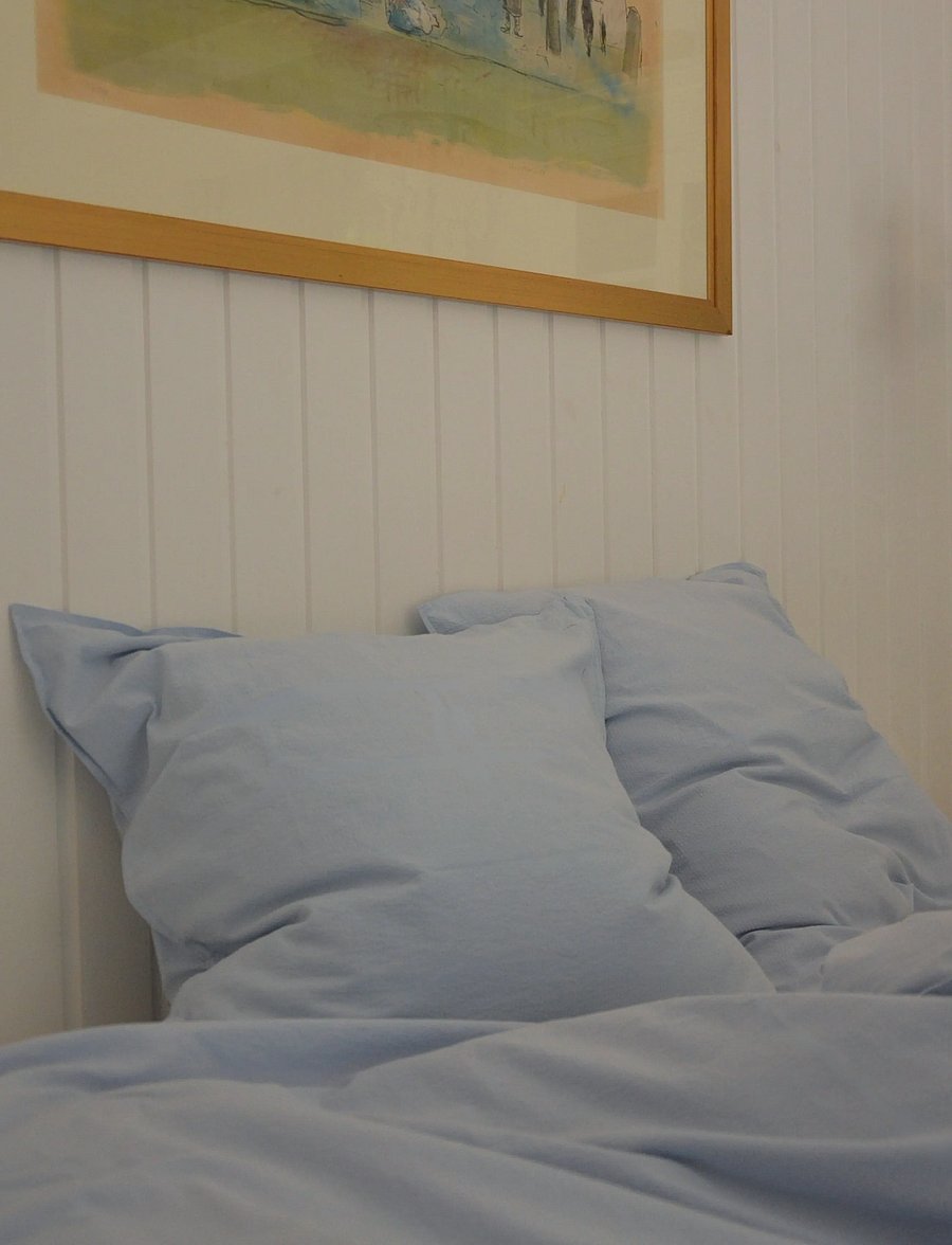 STUDIO FEDER - ADULT BEDDING SWEDISH SIZE - SEERSUCKER - voodiriiete komplektid - ballad blue - 4