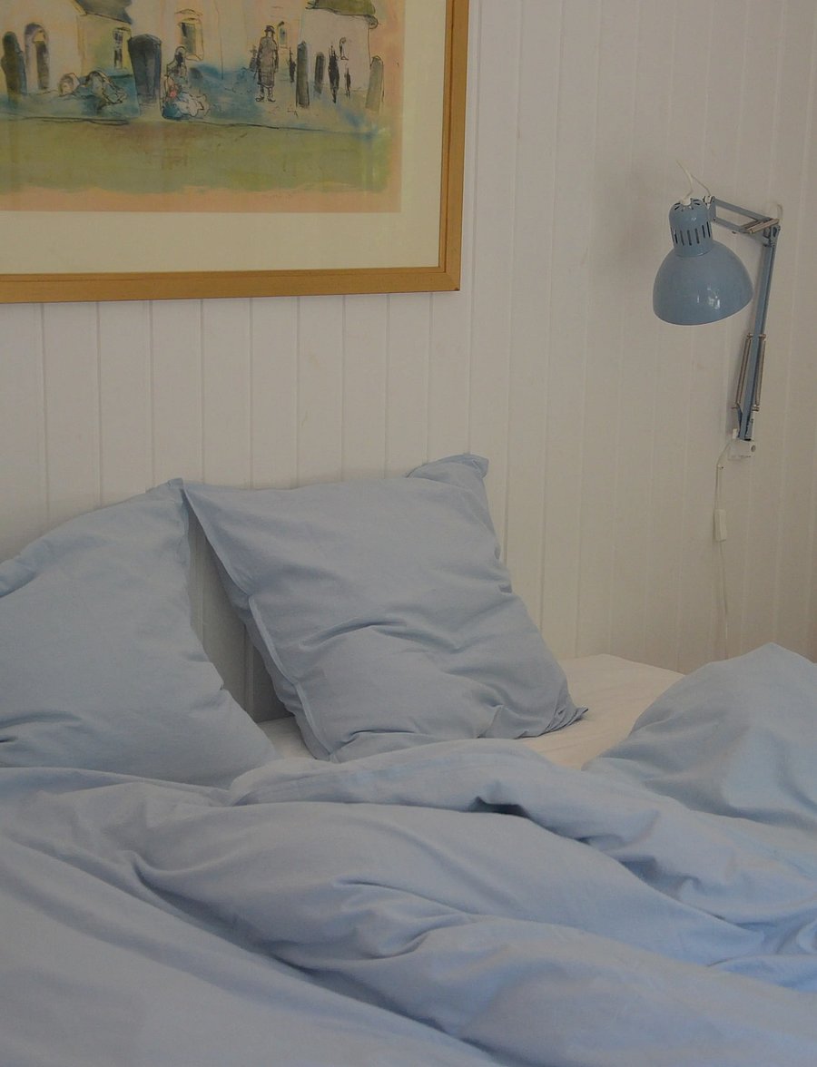 STUDIO FEDER - ADULT BEDDING SWEDISH SIZE - SEERSUCKER - voodiriiete komplektid - ballad blue - 5