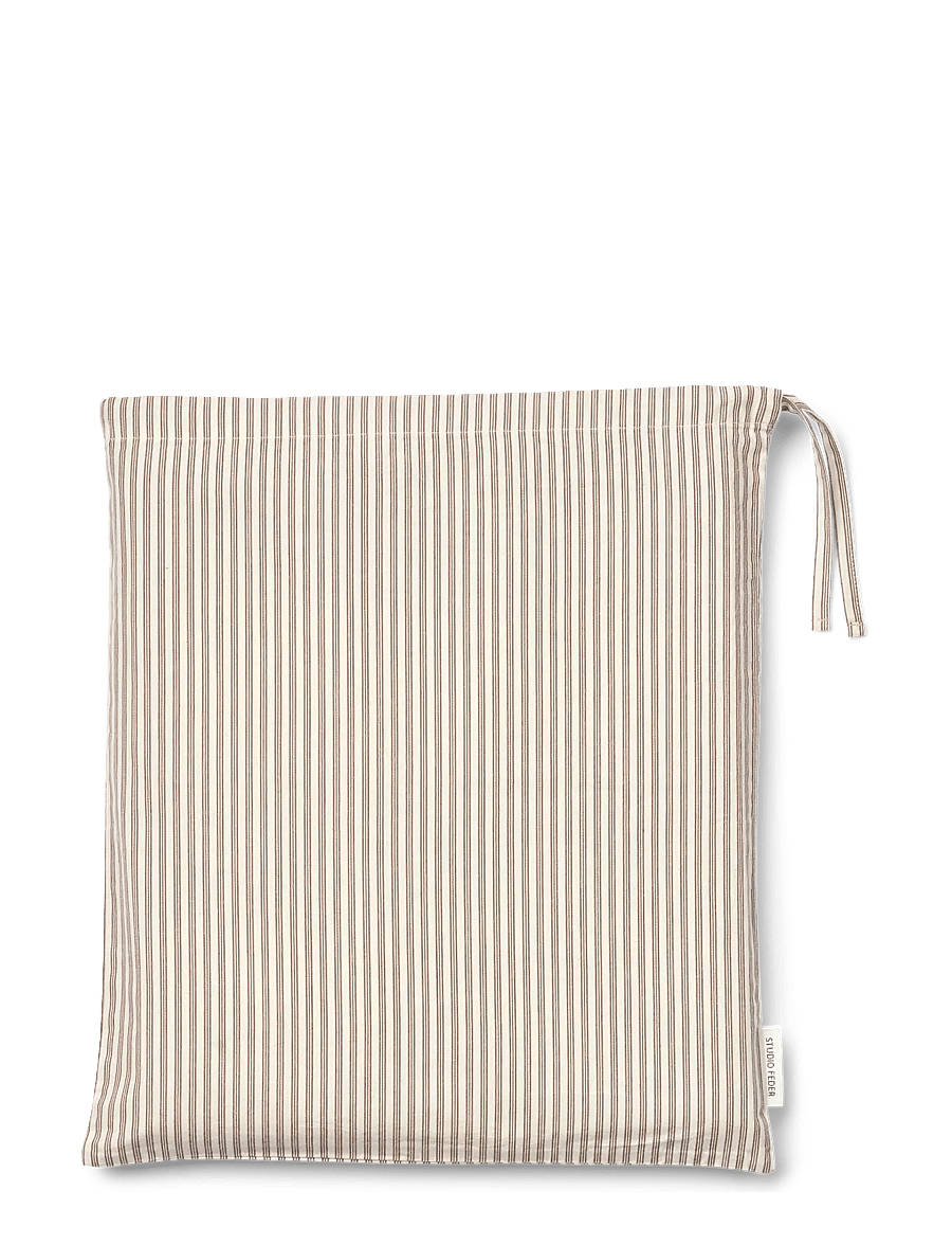 STUDIO FEDER - PILLOW CASE - padjapüürid - brown beach stripe - 1