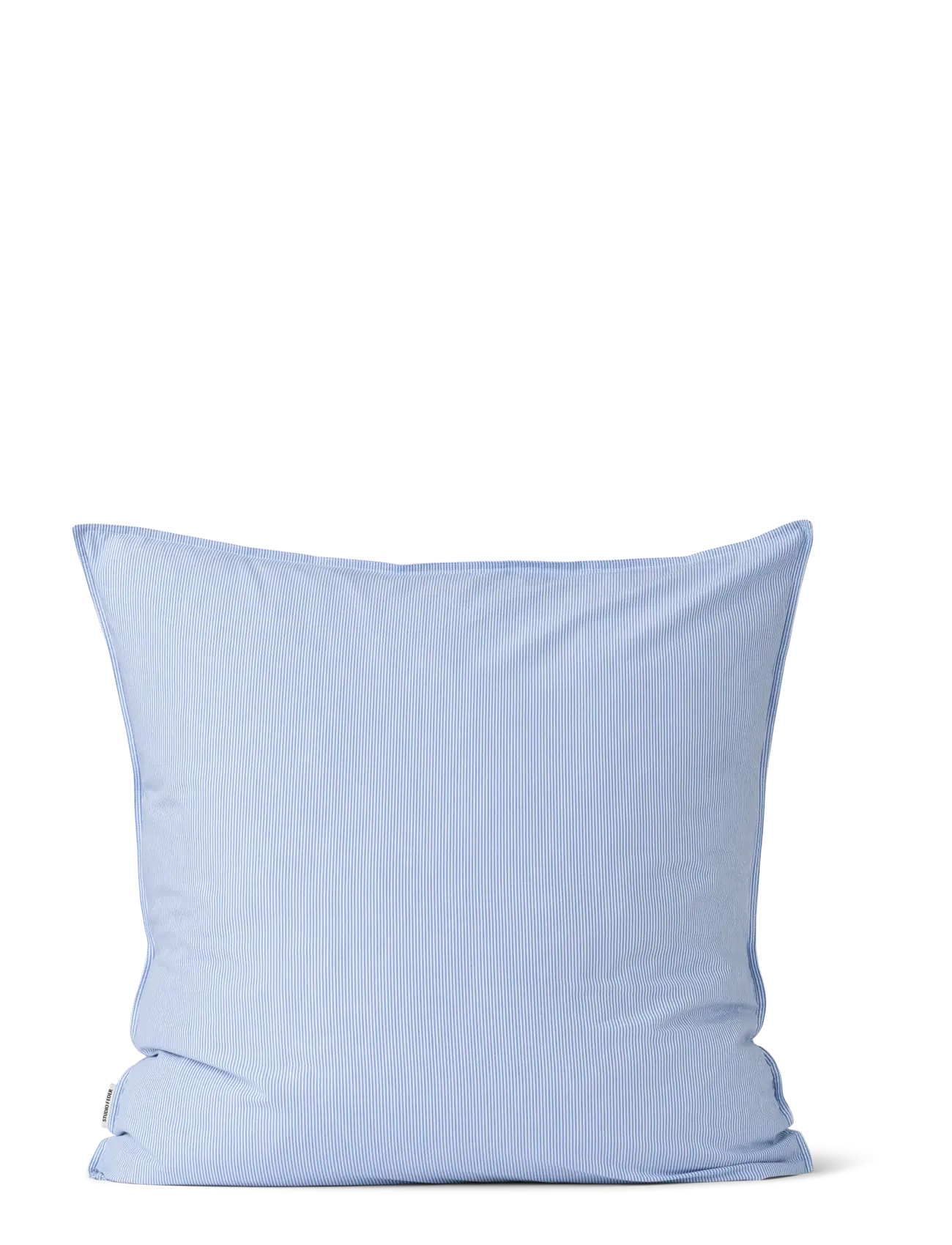 STUDIO FEDER Hovedpudebetræk - Tekstiler - MILK STRIPE / blue
