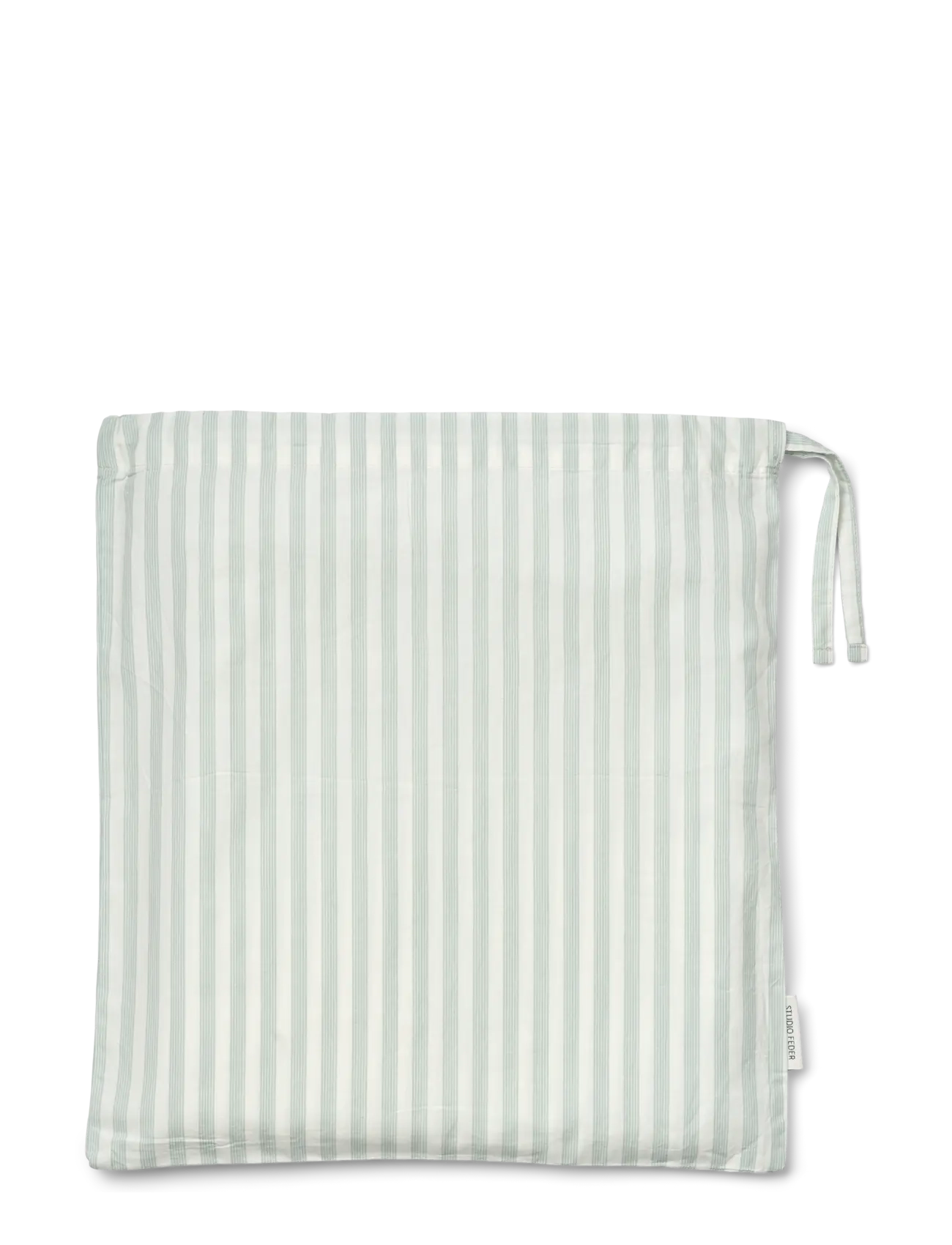 STUDIO FEDER - PILLOW CASE - pudebetræk - soft mint stripe - 1