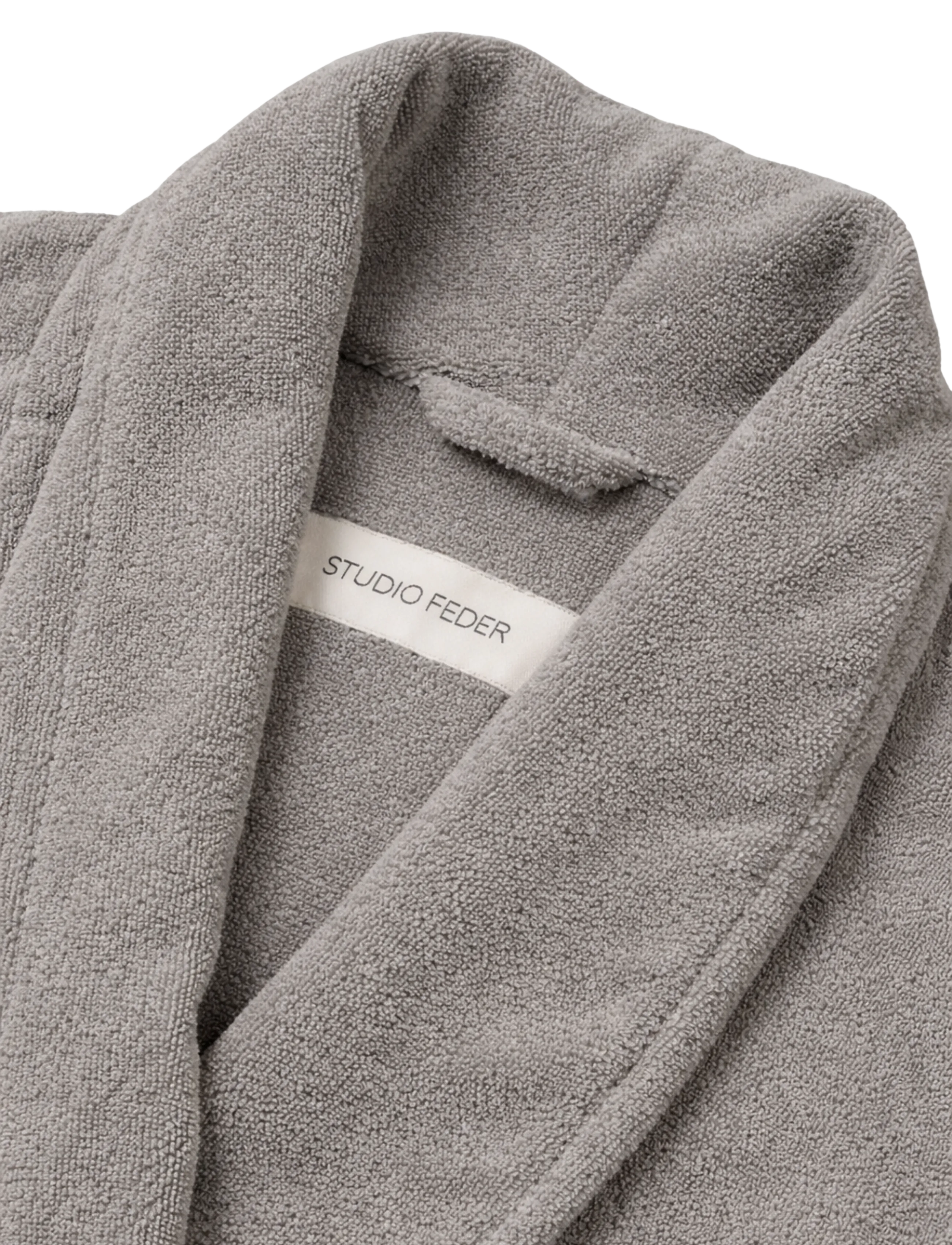 STUDIO FEDER - MIA BATHROBE - nach preis einkaufen - pebble - 3