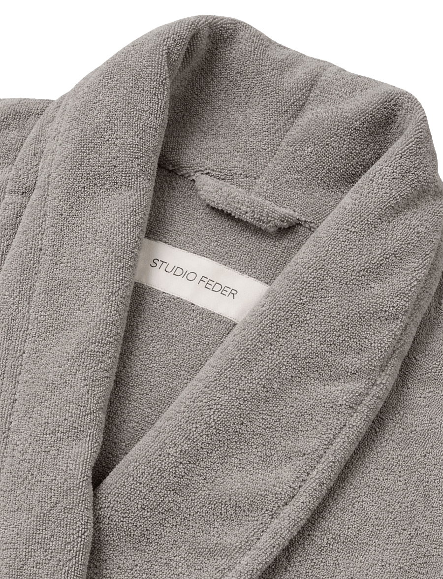STUDIO FEDER - MIA BATHROBE - nach preis einkaufen - pebble - 3