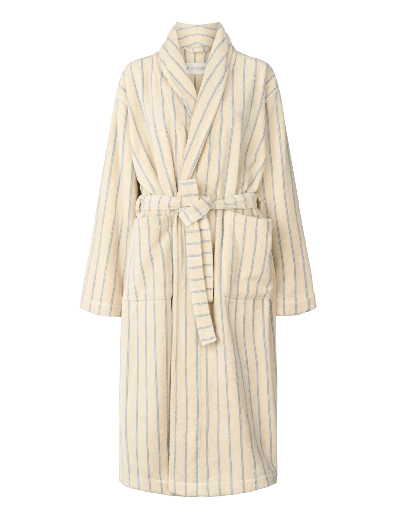 STUDIO FEDER MIA BATHROBE - Textilien - WATER RAIN / cream