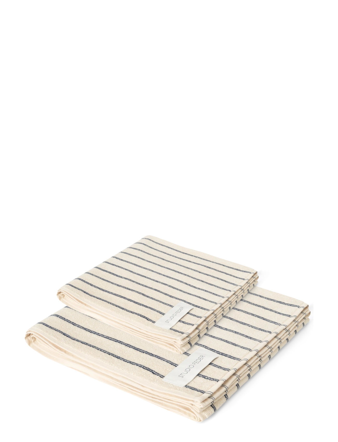 STUDIO FEDER UNA TOWEL 6-PACK - Alles anzeigen - NAVY RAIN / cream