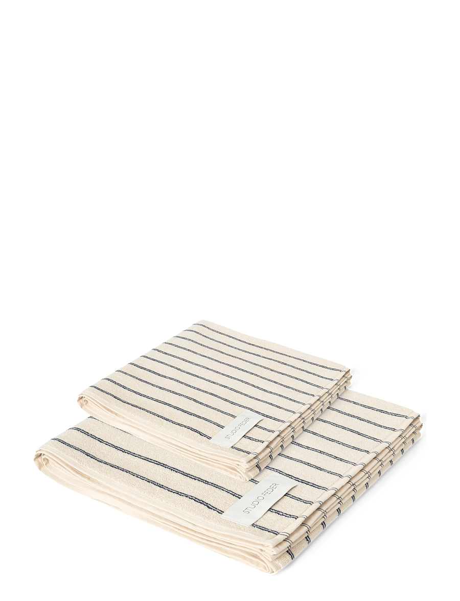 STUDIO FEDER - UNA TOWEL 8-PACK - badetücher - navy rain - 1