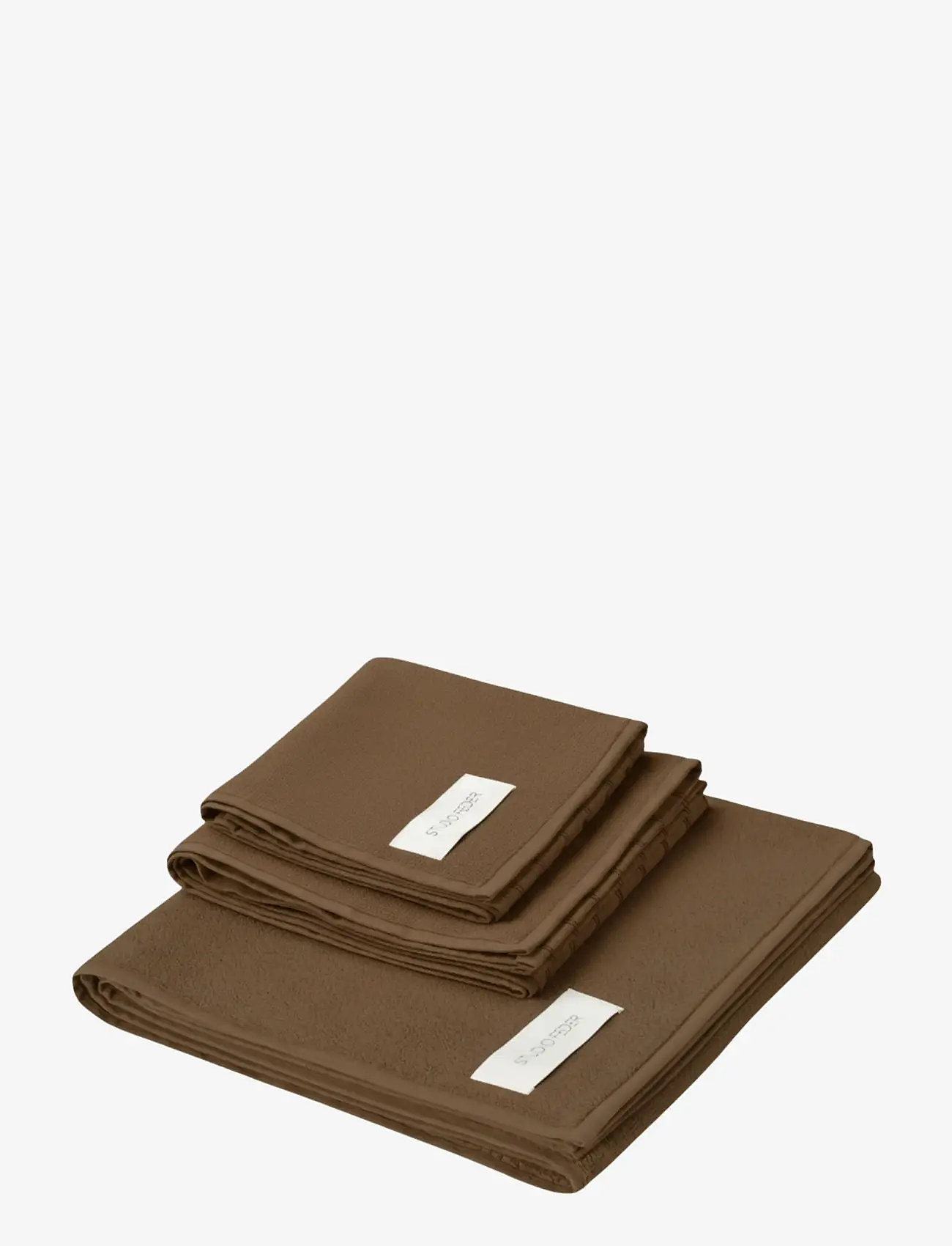 STUDIO FEDER - UNA TOWEL - badehåndklæder - brown - 2