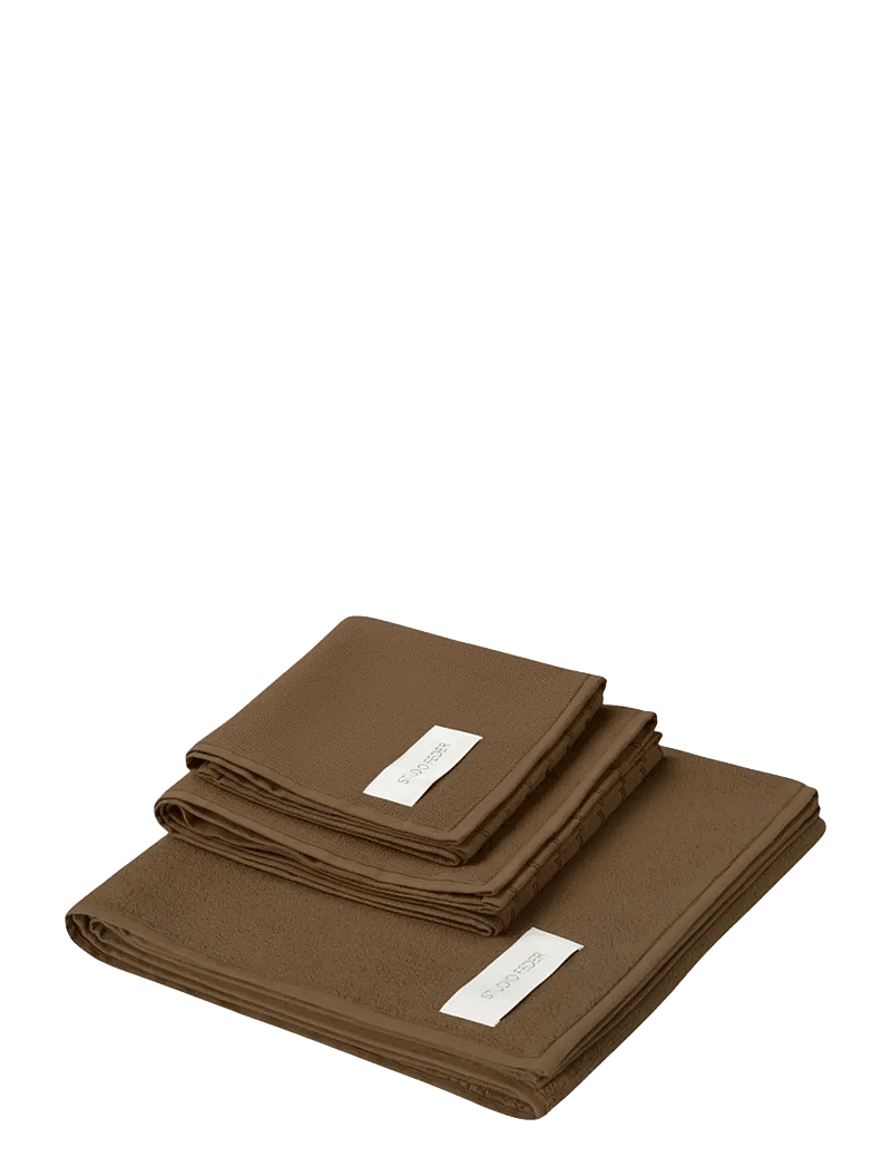 STUDIO FEDER - UNA TOWEL - badehåndklæder - brown - 2