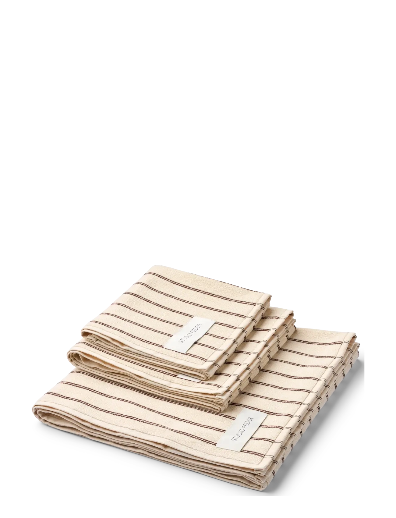STUDIO FEDER - UNA TOWEL - shop by price - brown rain - 1