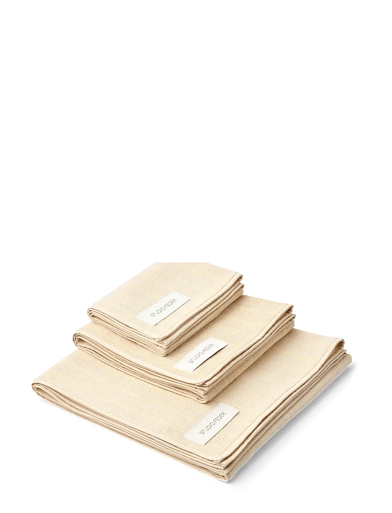 STUDIO FEDER - UNA TOWEL - essuie-mains & serviettes de bain - lemon rain - 1