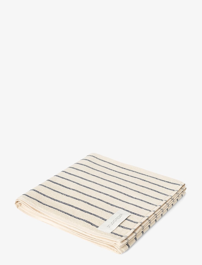 STUDIO FEDER - Una Håndklæde - badehåndklæder - navy rain - 2