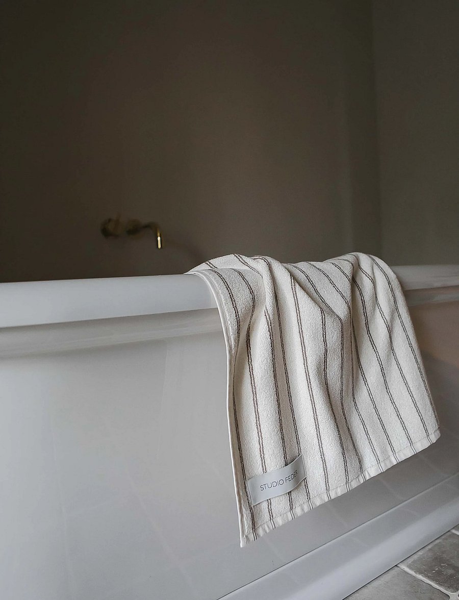 STUDIO FEDER - UNA TOWEL - nach preis einkaufen - pebble rain - 0