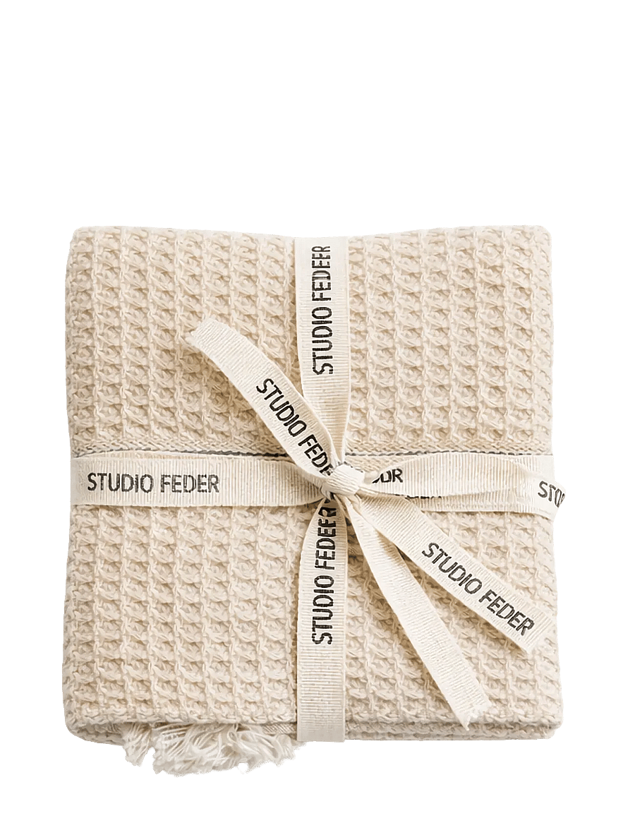STUDIO FEDER - SAGA KITCHEN CLOTH - 2 PACK - tücher & spülbürste - navy rain - 2