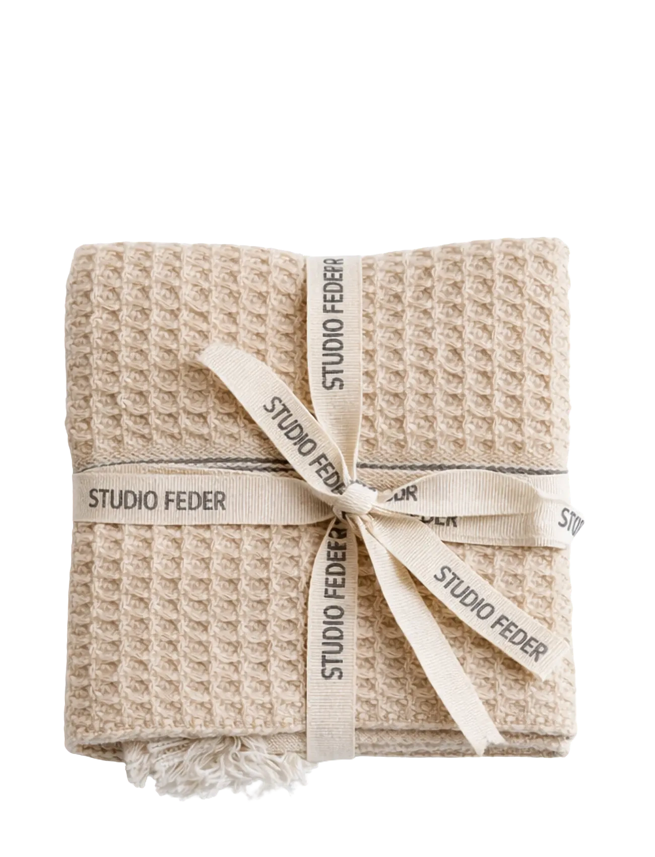 STUDIO FEDER - SAGA KITCHEN CLOTH - 2 PACK - tücher & spülbürste - pebble rain - 2