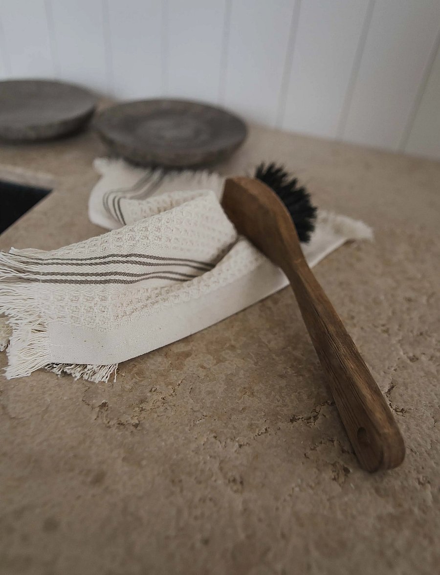 STUDIO FEDER - SAGA KITCHEN CLOTH - 2 PACK - tücher & spülbürste - pebble rain - 0