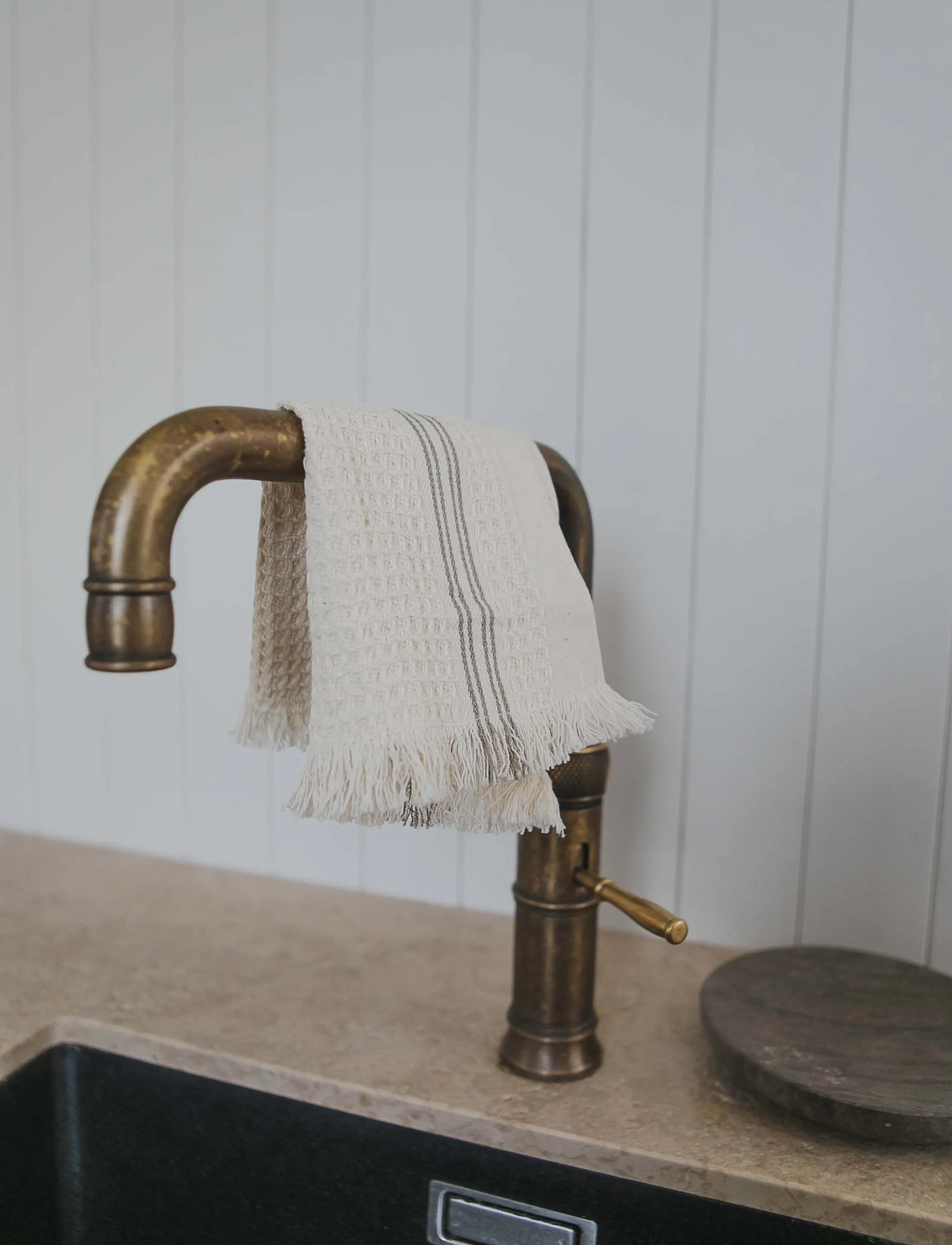 STUDIO FEDER - SAGA KITCHEN CLOTH - 2 PACK - tücher & spülbürste - pebble rain - 3