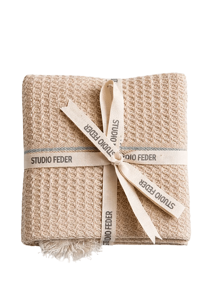 STUDIO FEDER - SAGA KITCHEN CLOTH - 2 PACK - tücher & spülbürste - water rain - 2