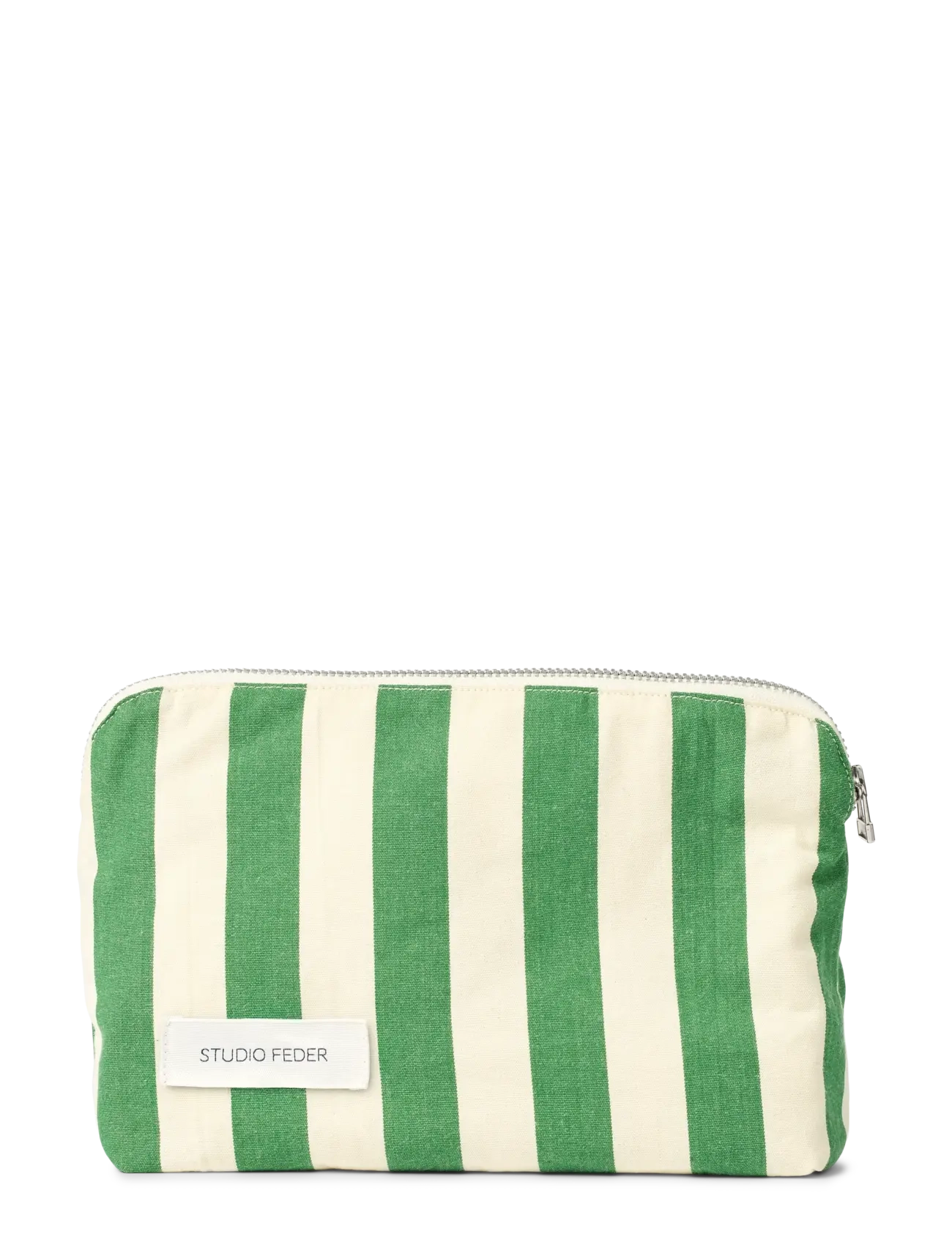 STUDIO FEDER CELIA MINI TOILETRY BAG - Kosmetyczki - ELM / cream