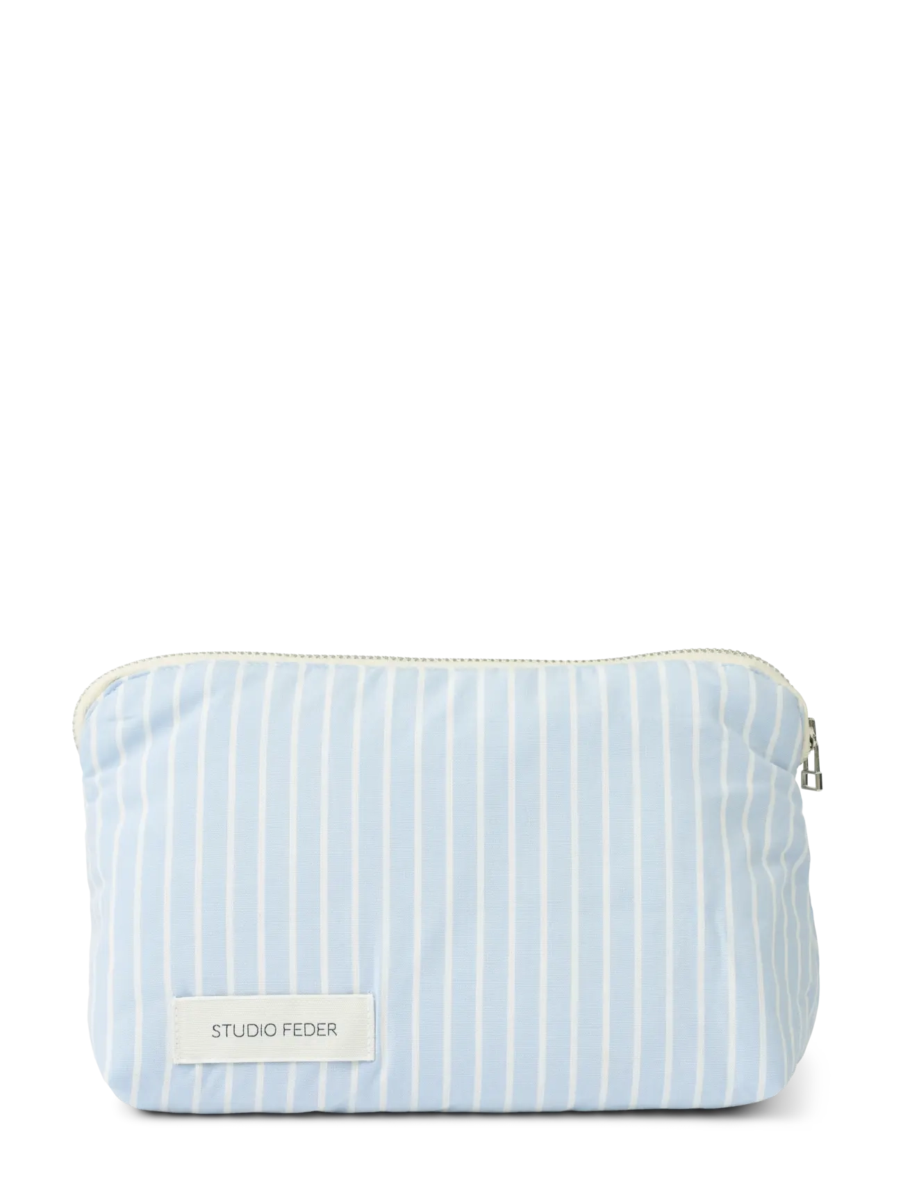 STUDIO FEDER CELIA MINI TOILETRY BAG - Toilettasker - MATTRESS STRIPE / blue