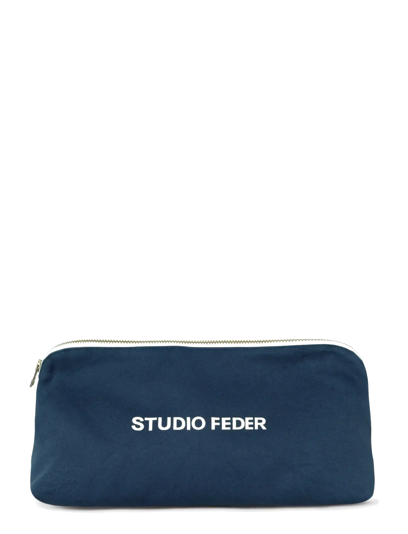 STUDIO FEDER Celia Mini Toiletry Tasche - Canvas Navy - 22X12X8CM - Damen