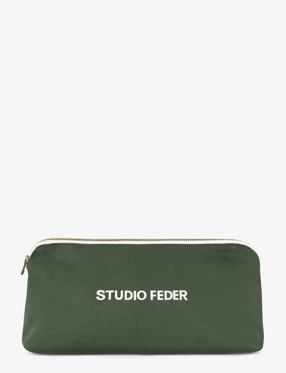 STUDIO FEDER - CELIA MINI TOILETRY BAG - CANVAS - necessärer - pine - 0