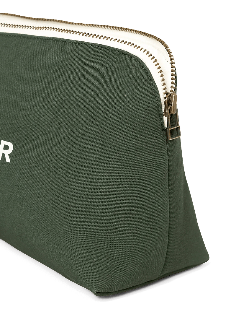 STUDIO FEDER - CELIA MINI TOILETRY BAG - CANVAS - kosmetiktaschen - pine - 1