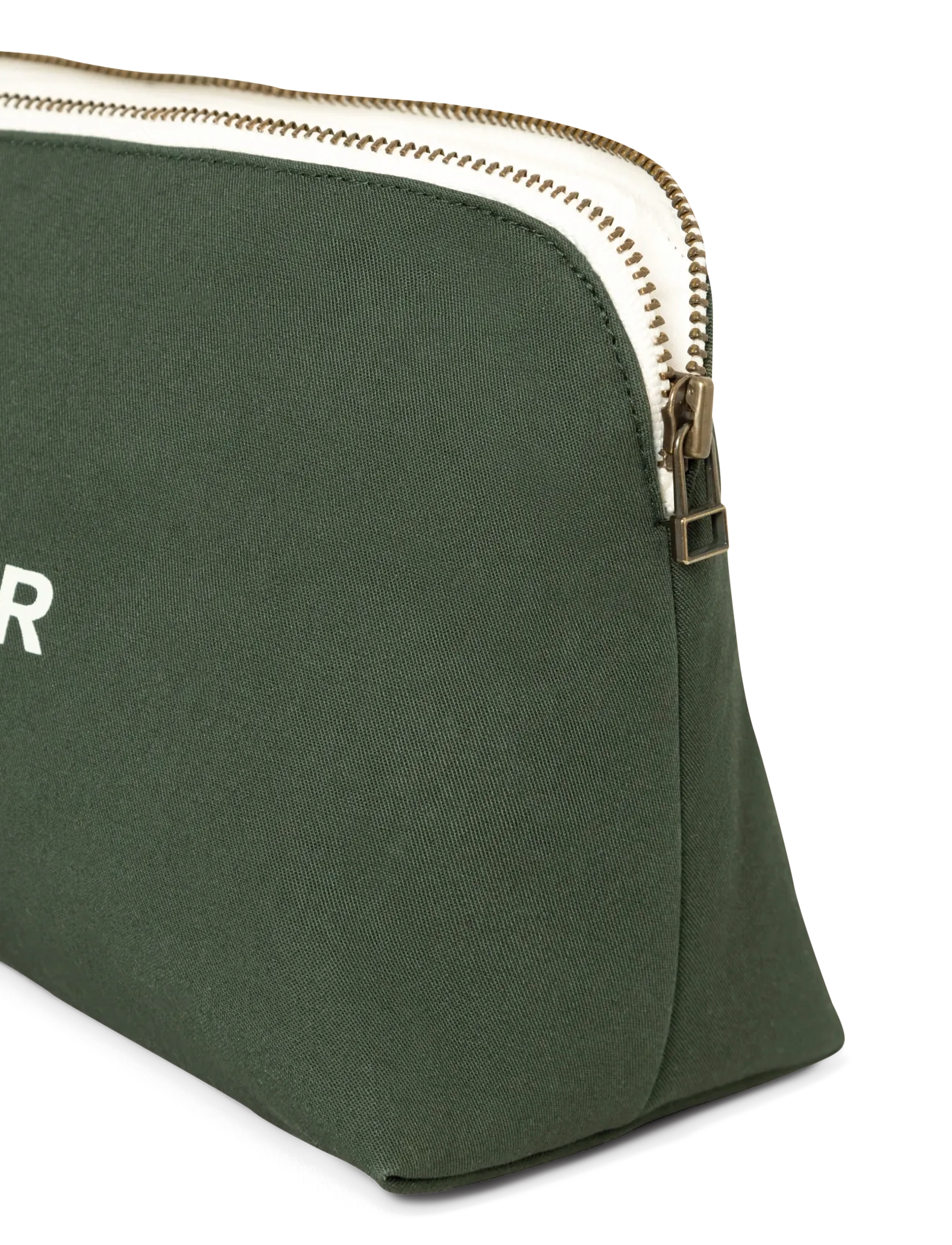 STUDIO FEDER - CELIA MINI TOILETRY BAG - CANVAS - trousses de maquillage - pine - 1