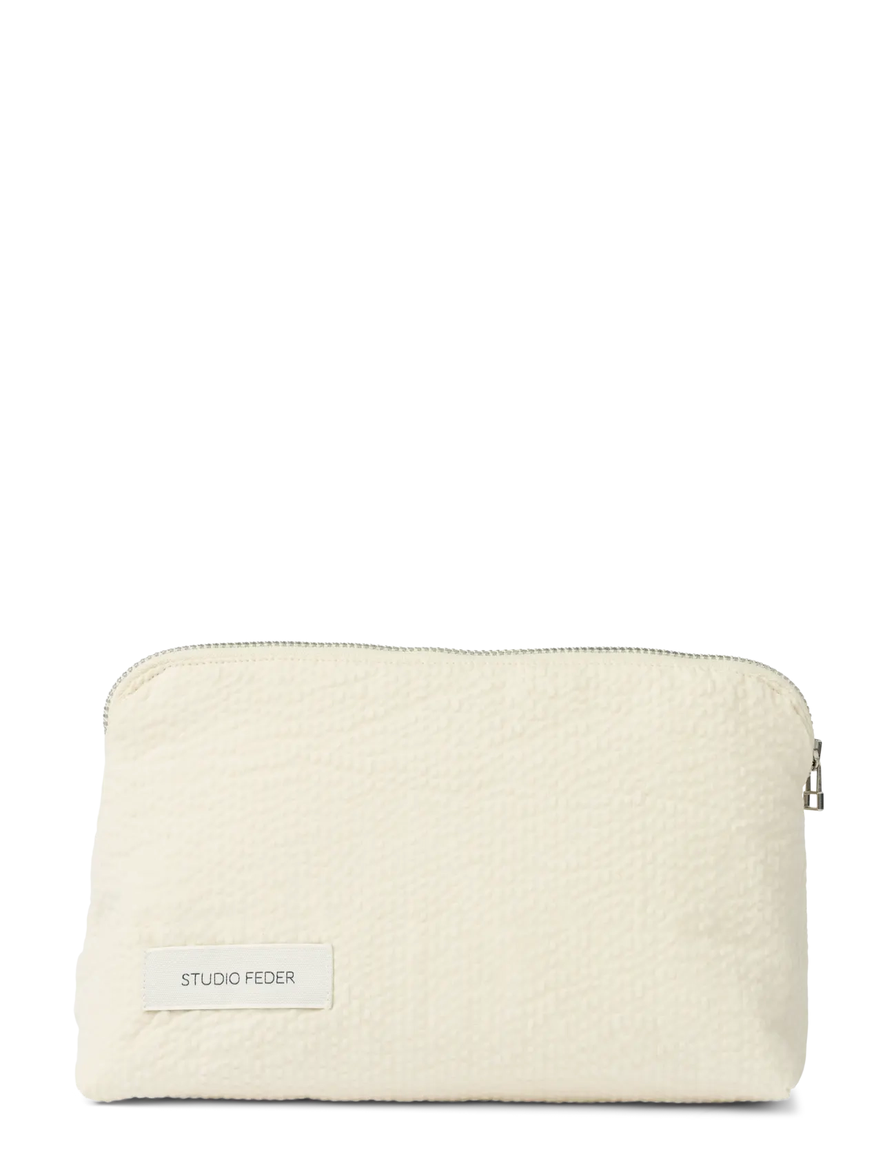 STUDIO FEDER CELIA MINI TOILETRY BAG - Tasker - UNDYED / cream