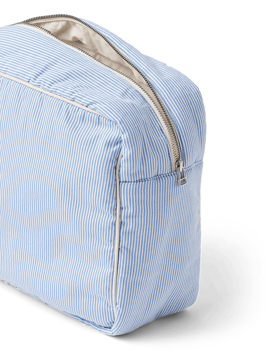 STUDIO FEDER - OFELIA TOILETRY BAG - kosmetiktaschen - milk stripe - 1