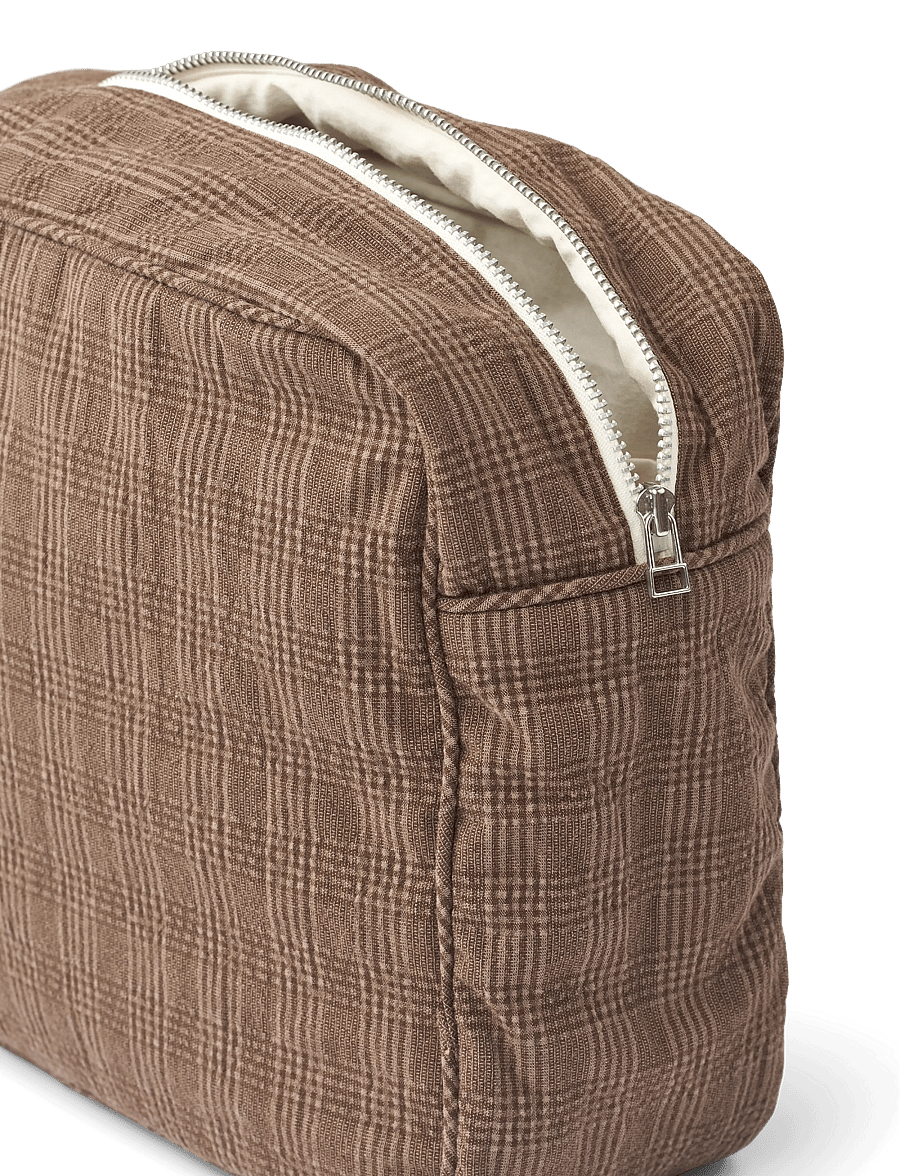 STUDIO FEDER - OFELIA TOILETRY BAG - kosmetiktaschen - bruno check - 2