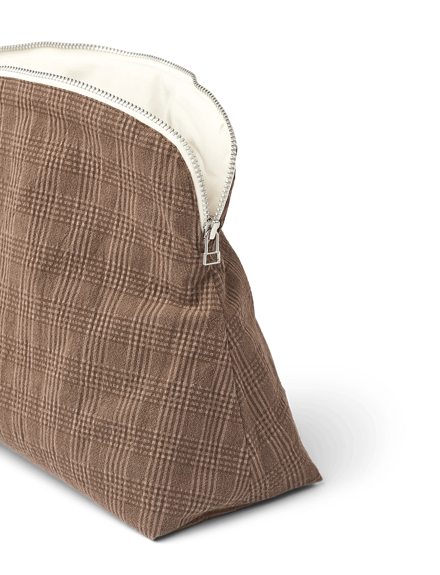 STUDIO FEDER - CELIA TOILETRY BAG - kosmetiktaschen - bruno check - 2