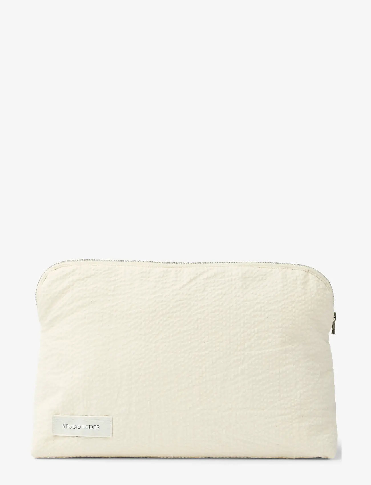 STUDIO FEDER - CELIA TOILETRY BAG - storage bags - undyed - 0