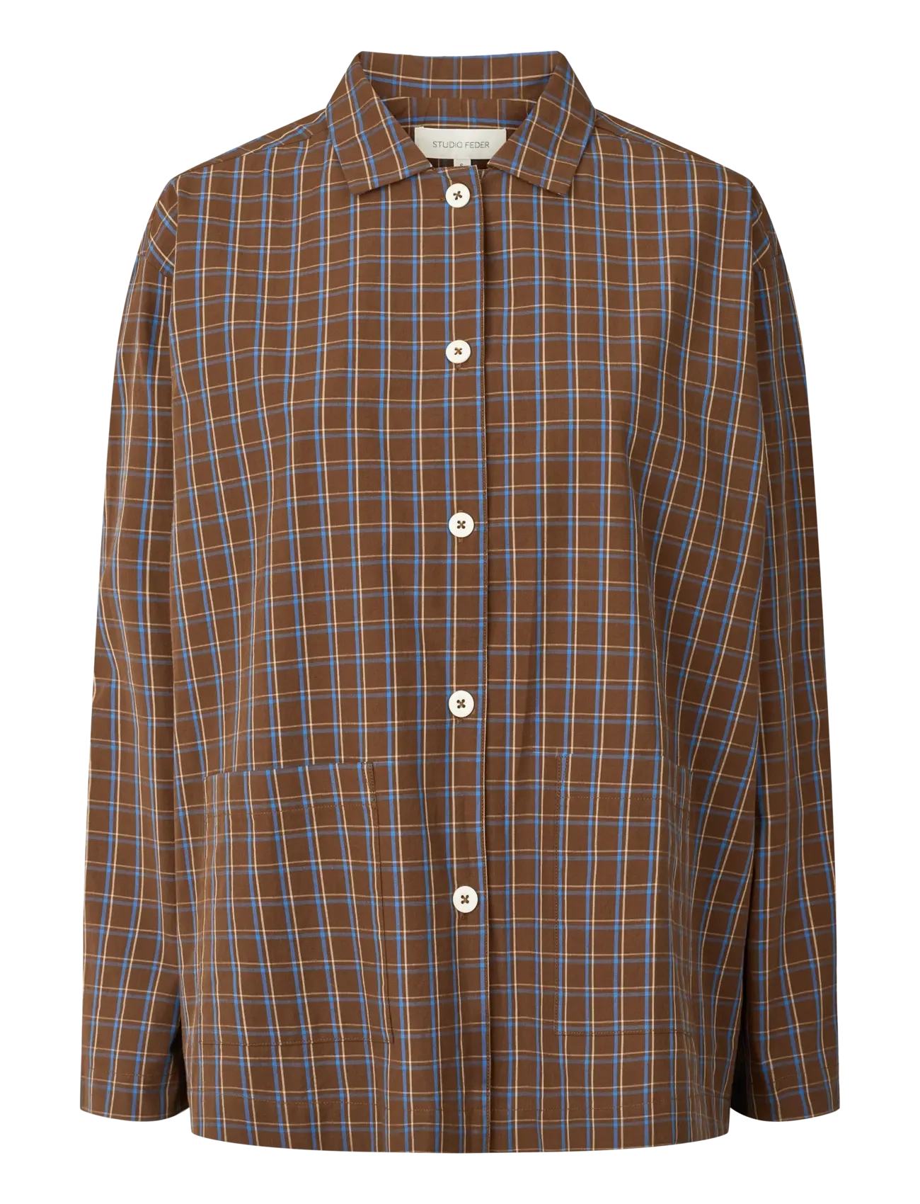 STUDIO FEDER Malou Shirt Braun - XS - Damen