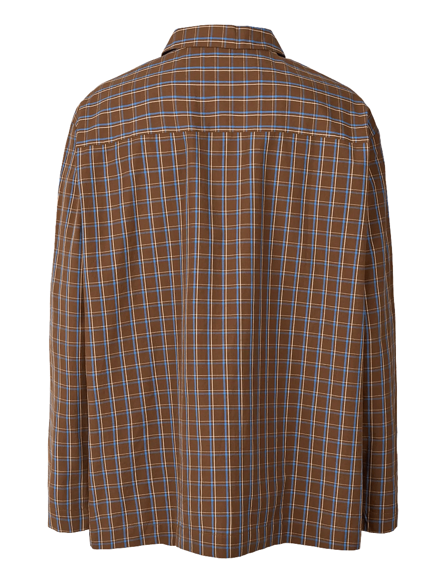 STUDIO FEDER - MALOU SHIRT - pikkade varrukatega särgid - chestnut - 1