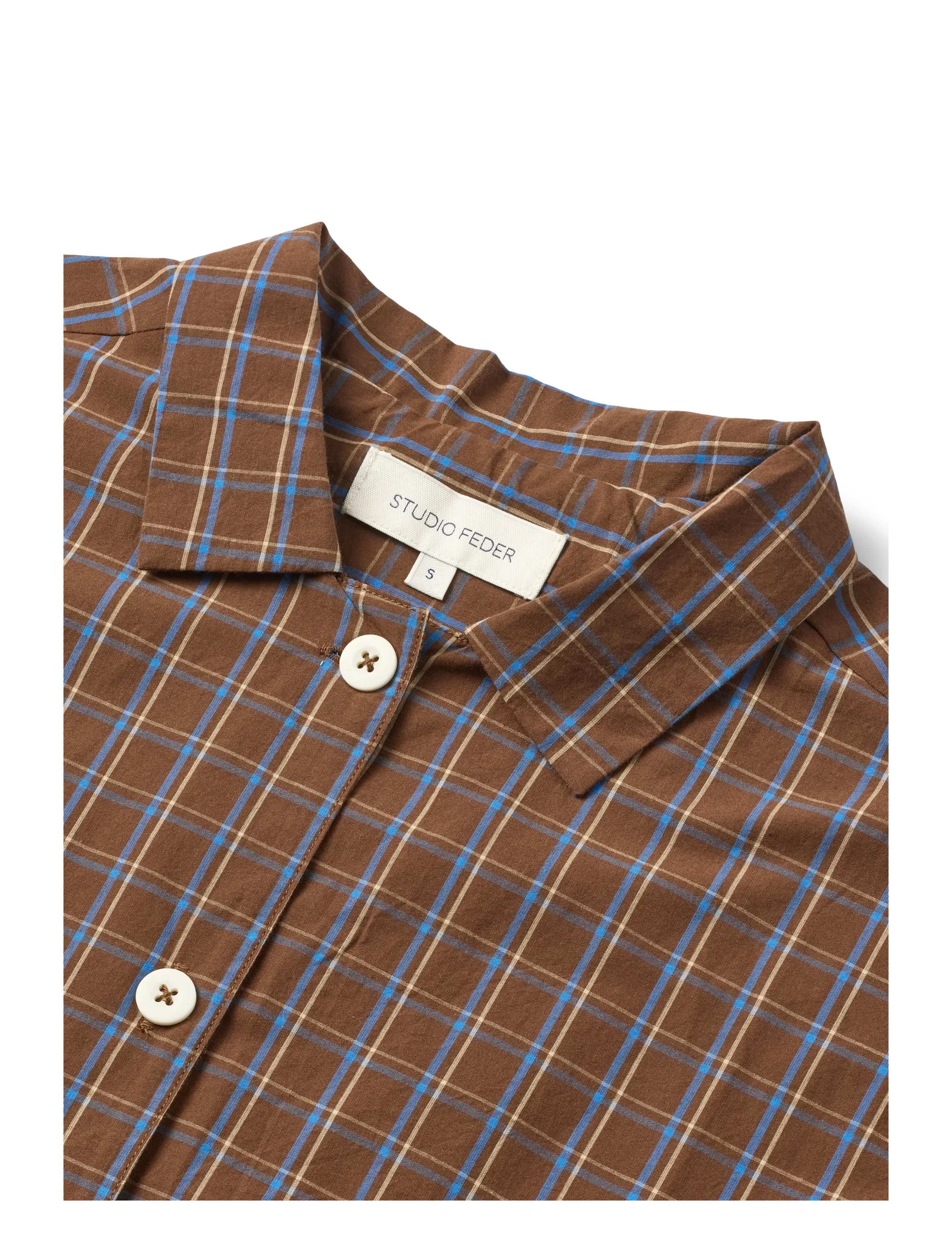 STUDIO FEDER - MALOU SHIRT - pikkade varrukatega särgid - chestnut - 2
