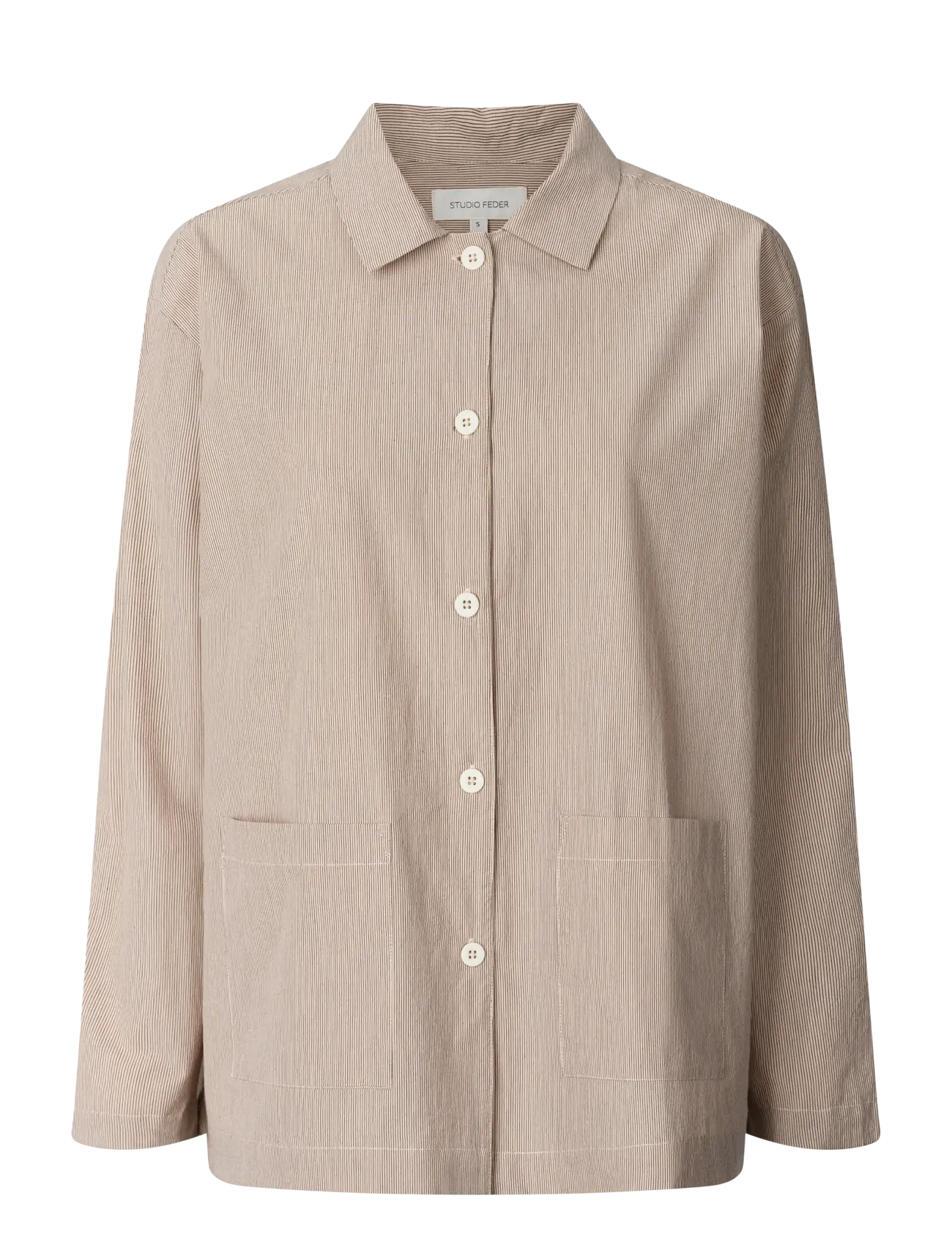 STUDIO FEDER Malou Shirt Beige - M - Damen