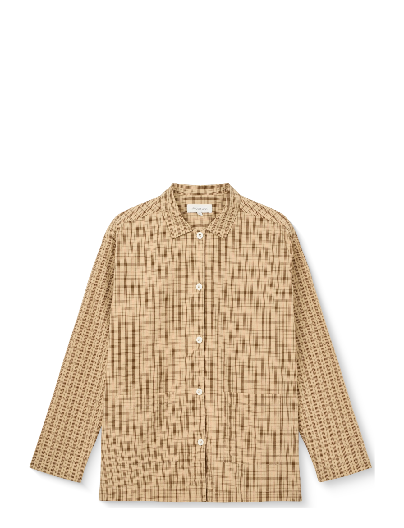 STUDIO FEDER MALOU SHIRT - Neuheiten - MIEL / beige