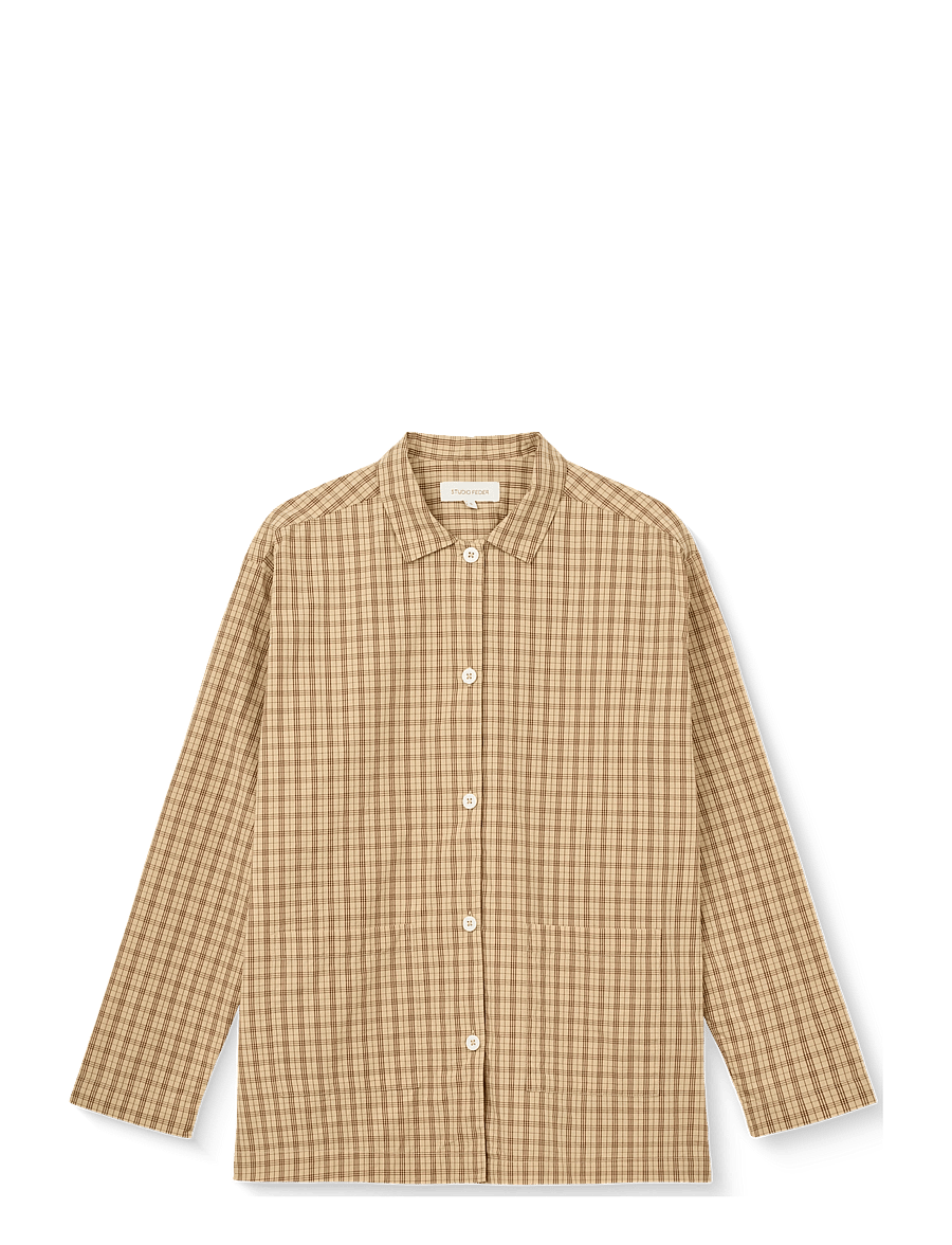 STUDIO FEDER - MALOU SHIRT - langärmlige hemden - miel - 1