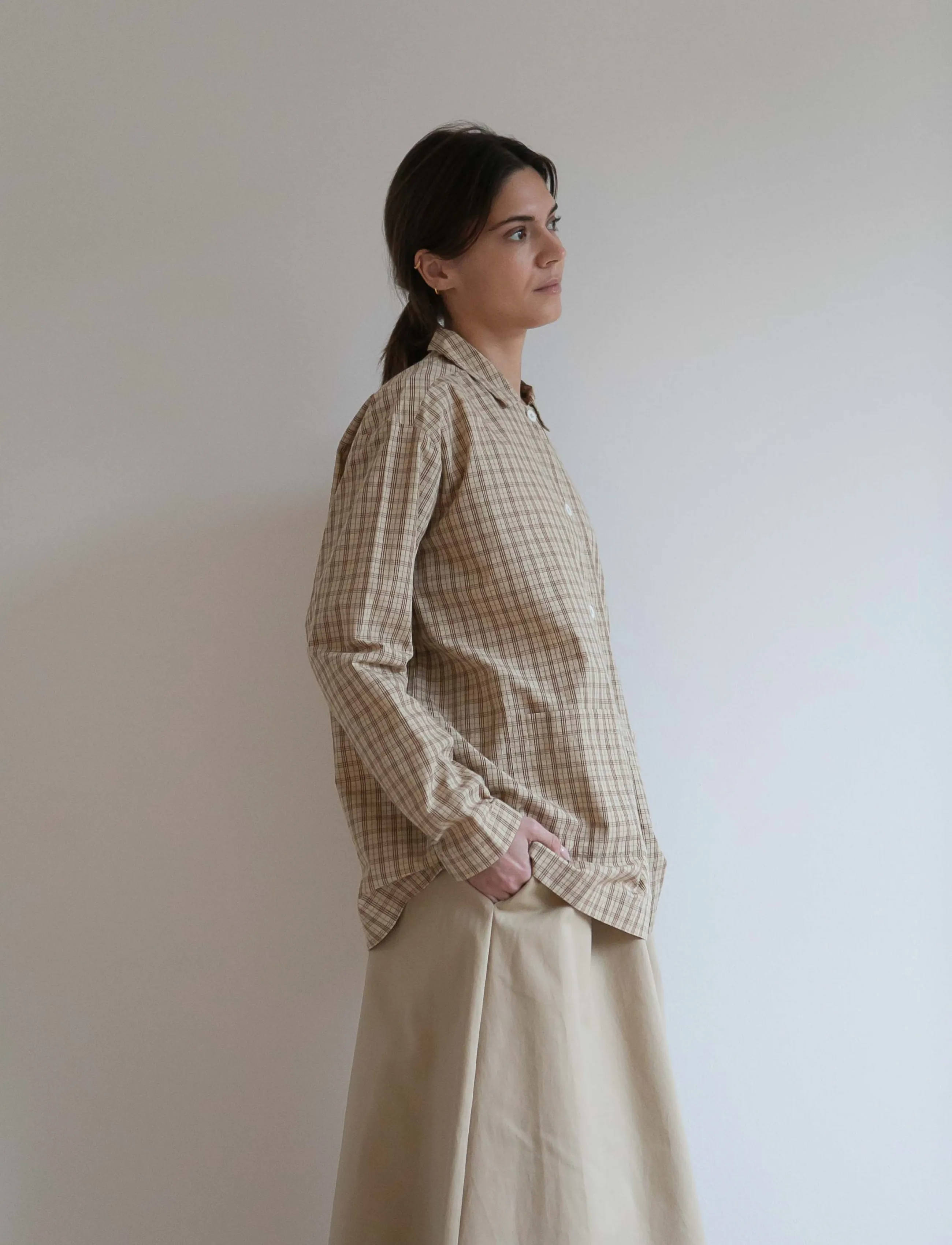 STUDIO FEDER - MALOU SHIRT - langärmlige hemden - miel - 3