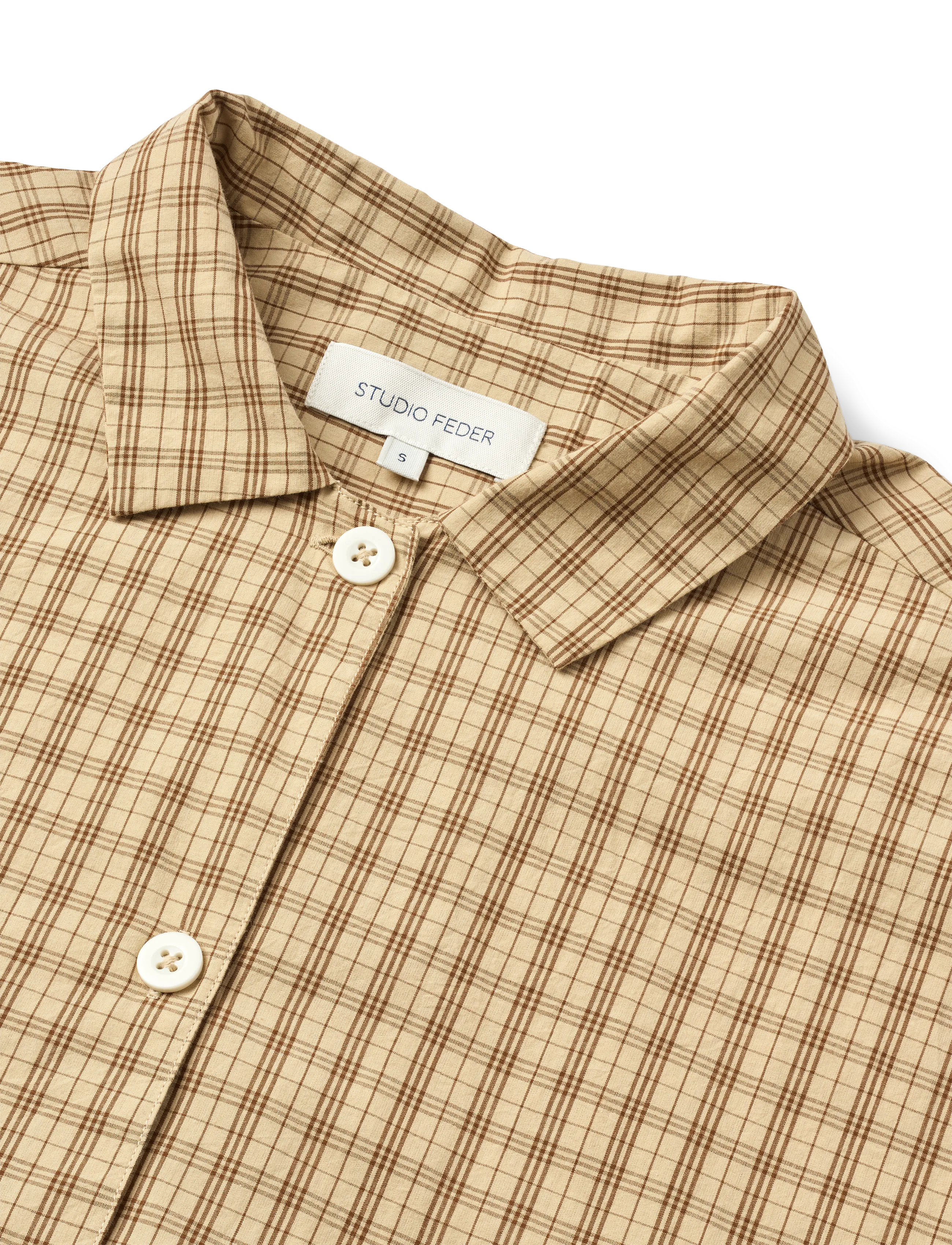 STUDIO FEDER - MALOU SHIRT - langärmlige hemden - miel - 4