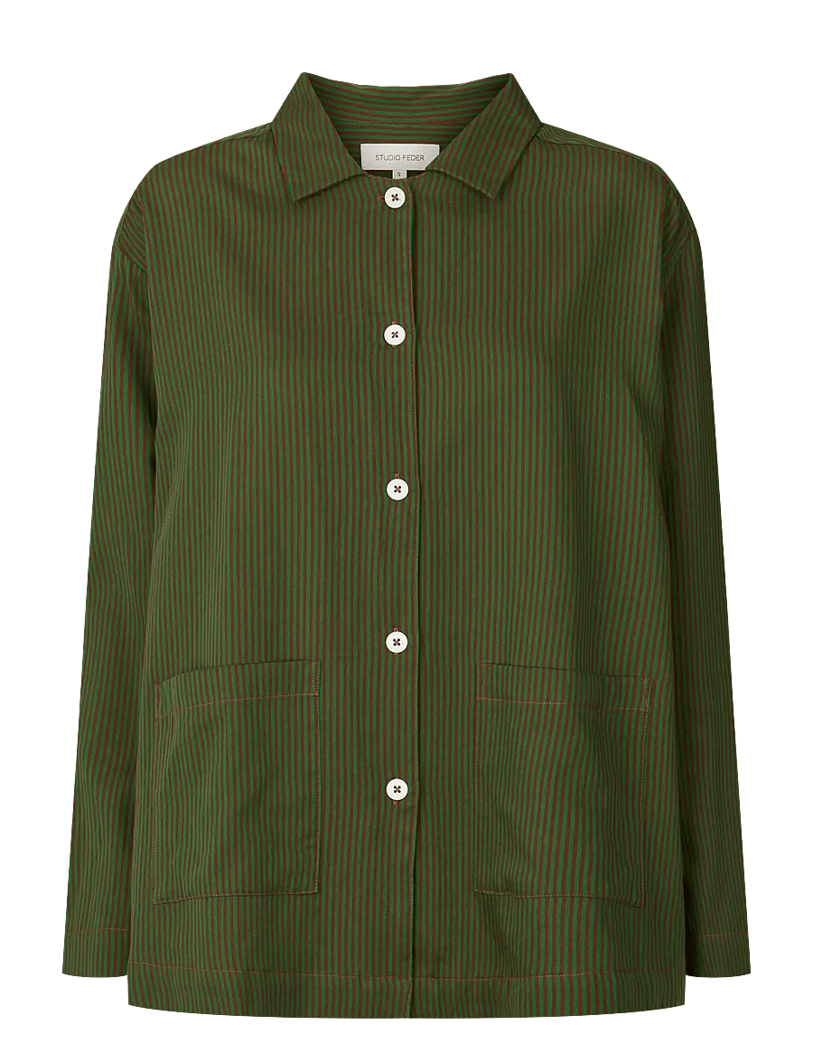 STUDIO FEDER - MALOU SHIRT - pikkade varrukatega särgid - picante - 0