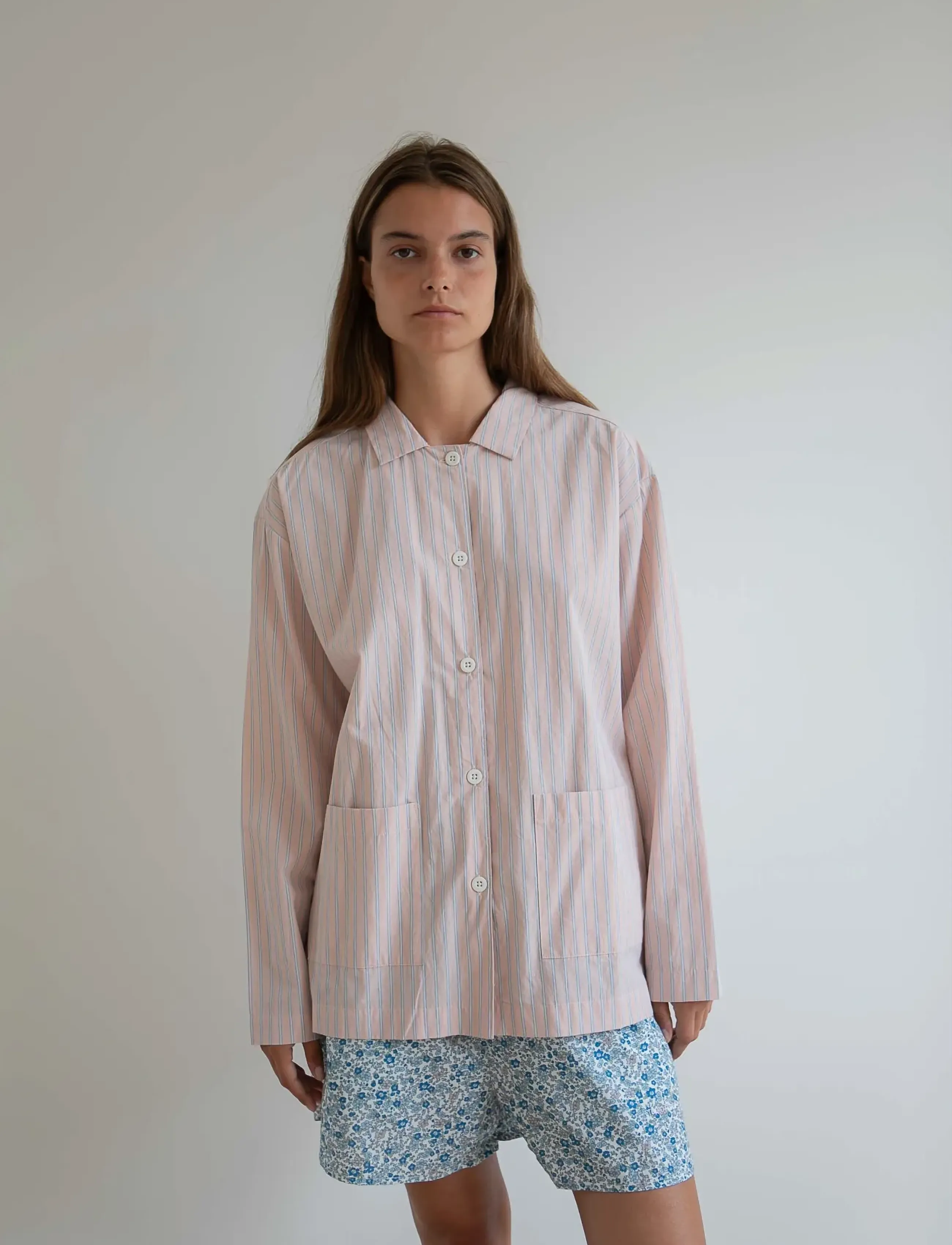 STUDIO FEDER Malou Shirt, XL, Pink, Skjorter > Langærmede, Dame