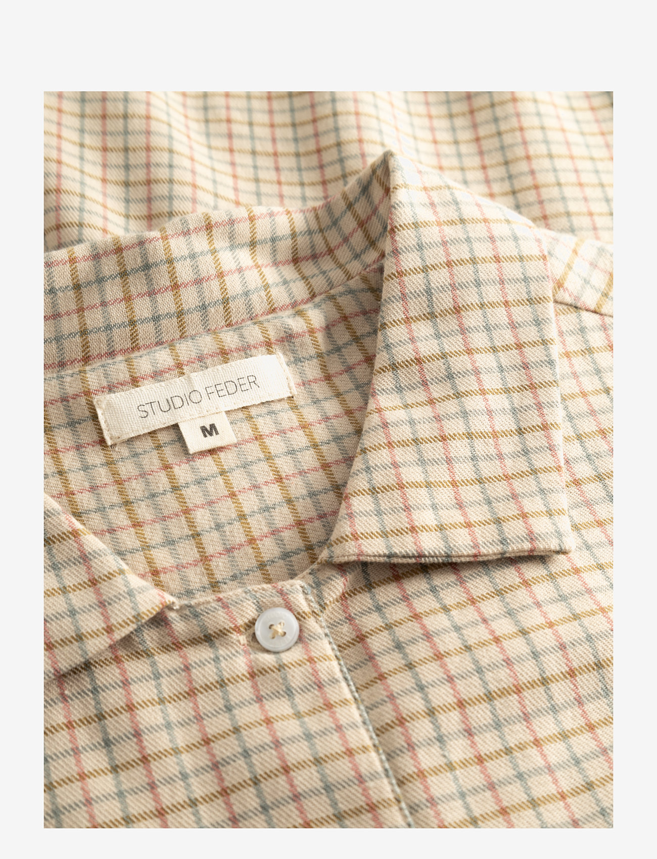 STUDIO FEDER - SIMONE SHIRT - COTTON - hunting - 3