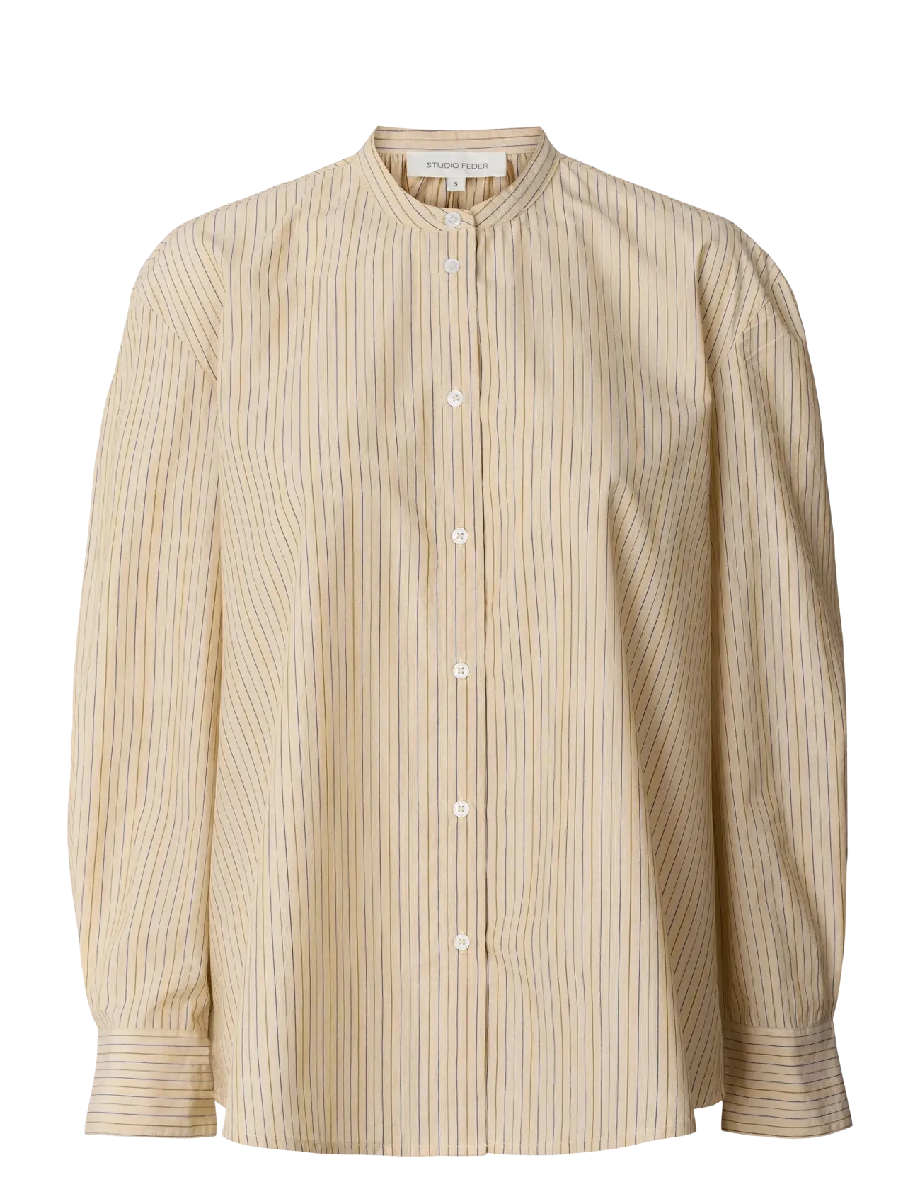 STUDIO FEDER Isolde Shirt Beige - S - Damen
