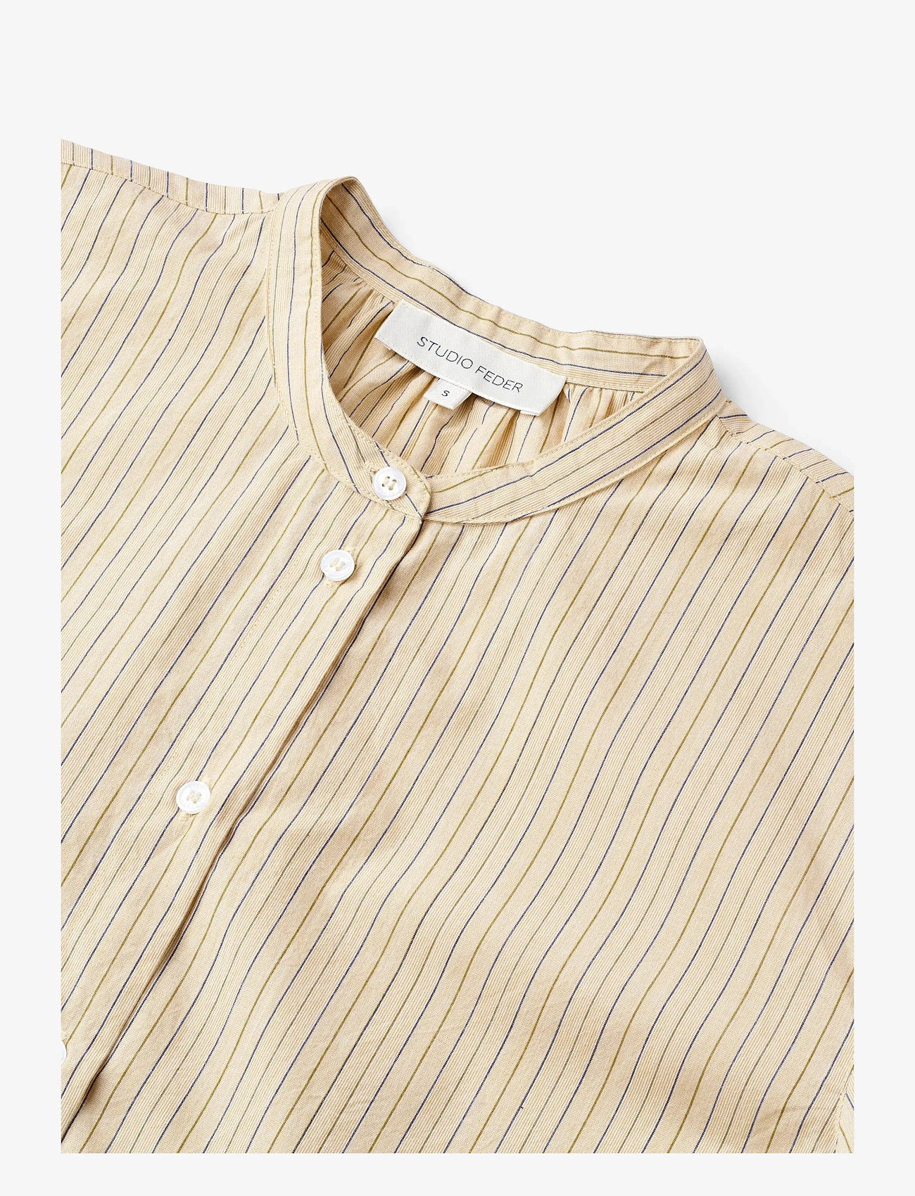 STUDIO FEDER - ISOLDE SHIRT - COTTON - langærmede skjorter - eclaire - 2